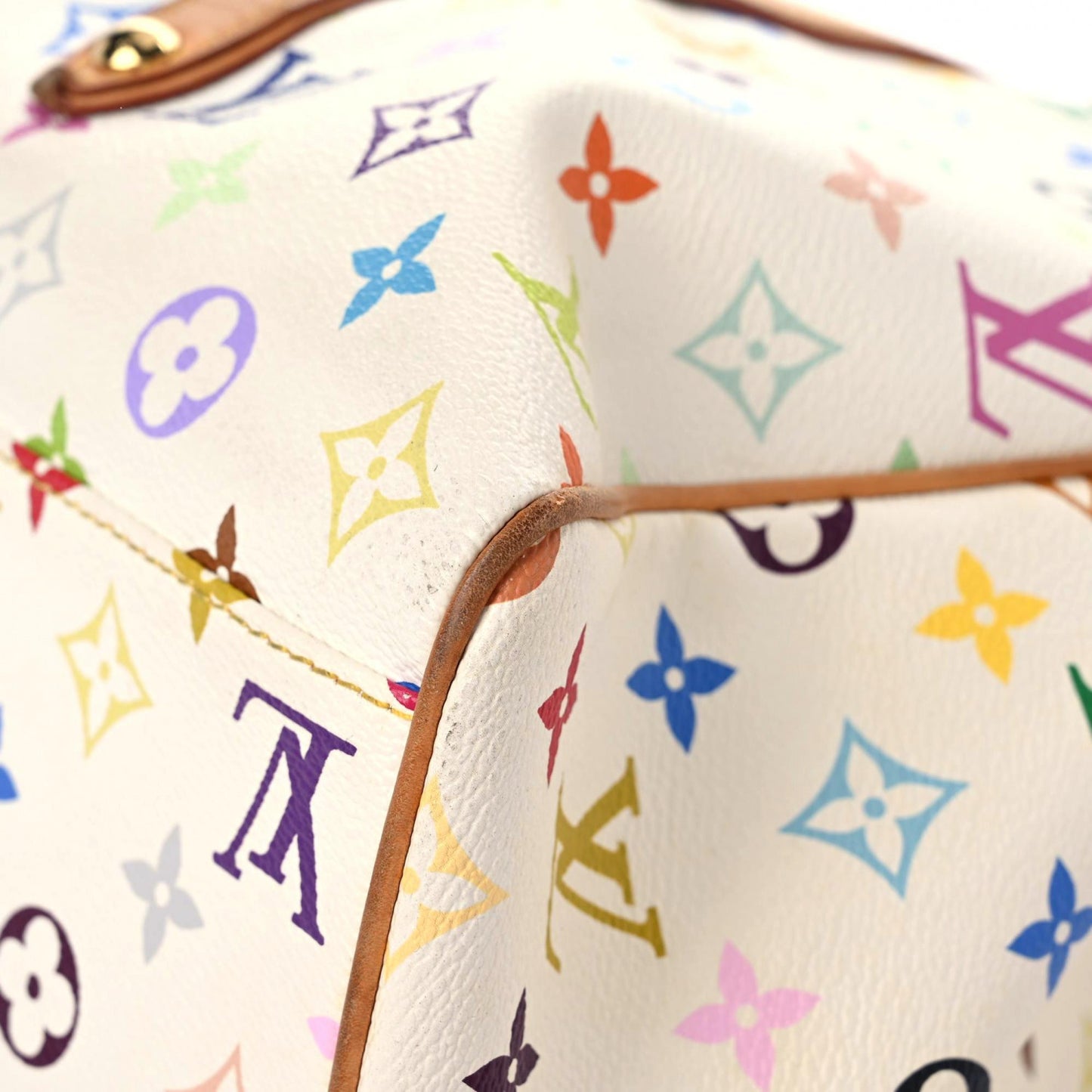 Monogram Multicolor Aurelia GM White