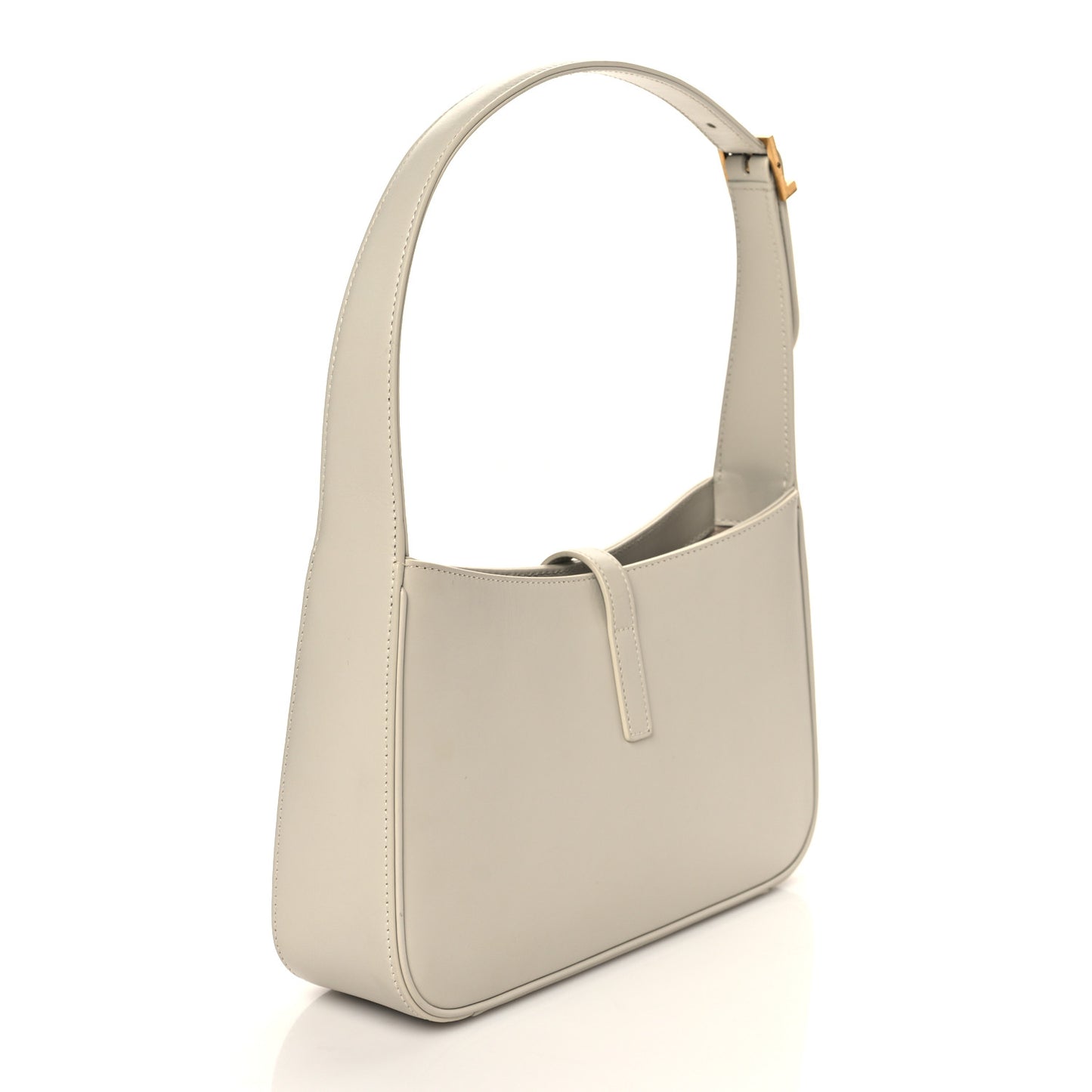 Smooth Calfskin Le 5 A 7 Hobo Blanc Vintage
