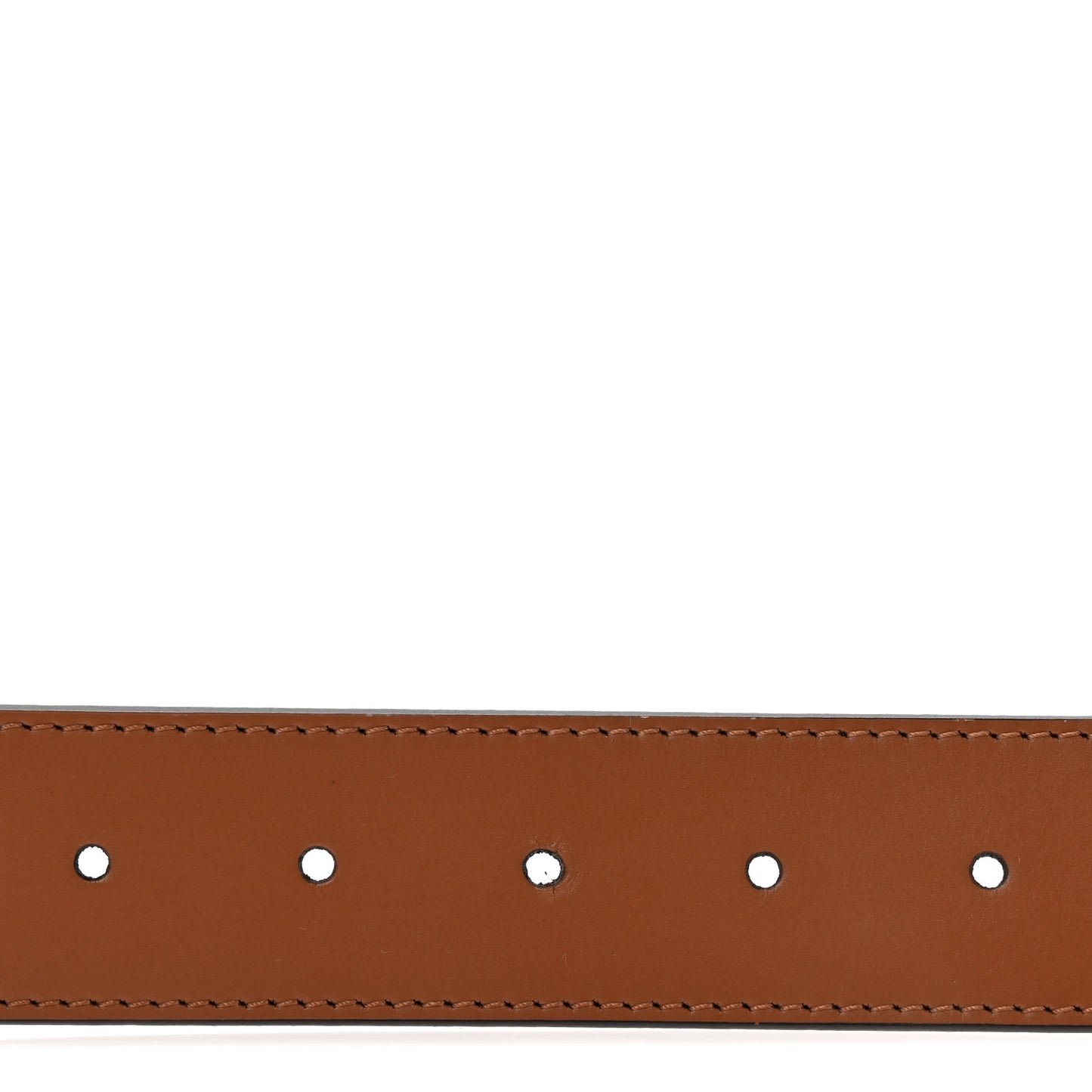 Taurillon Calfskin 30mm LV Initiales Reversible Belt 95 38 Navy Brown