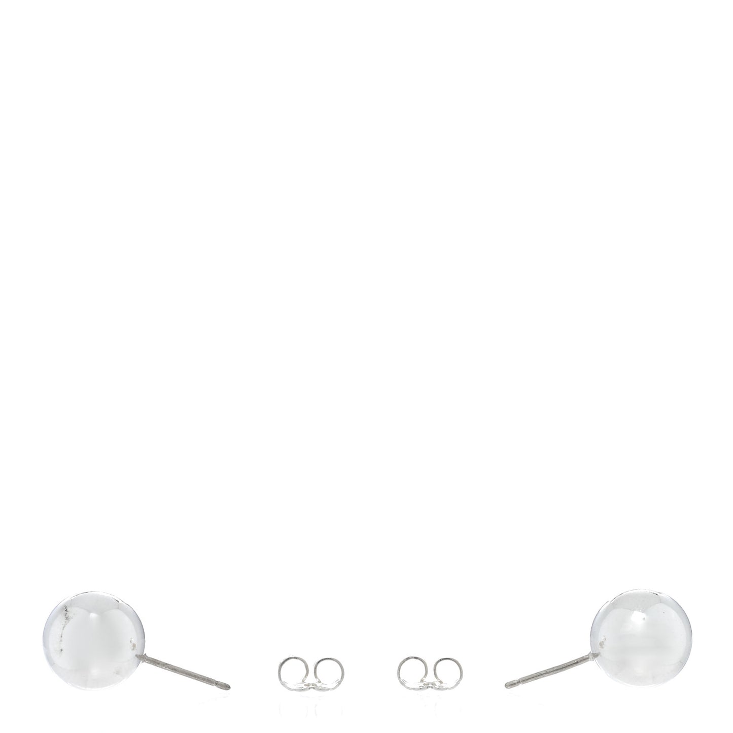 Sterling Silver 10mm HardWear Ball Earrings