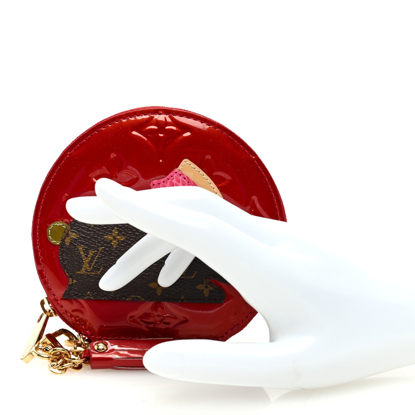 Vernis Animania Lapin Bunny Round Coin Purse Pomme D'Amour