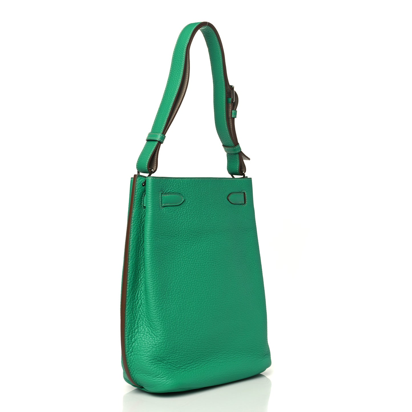 Taurillon Clemence Verso So Kelly 26 Menthe Gris Tourterelle