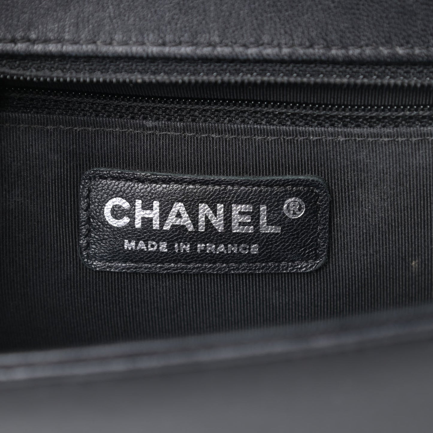 Lambskin Quilted New Medium Boy Flap Black