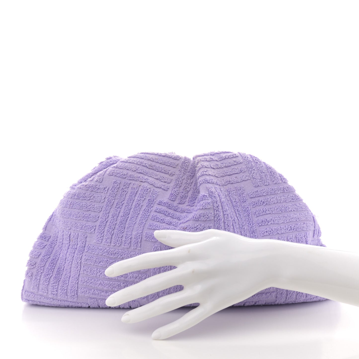 Sponge Fabric The Pouch Clutch Wisteria