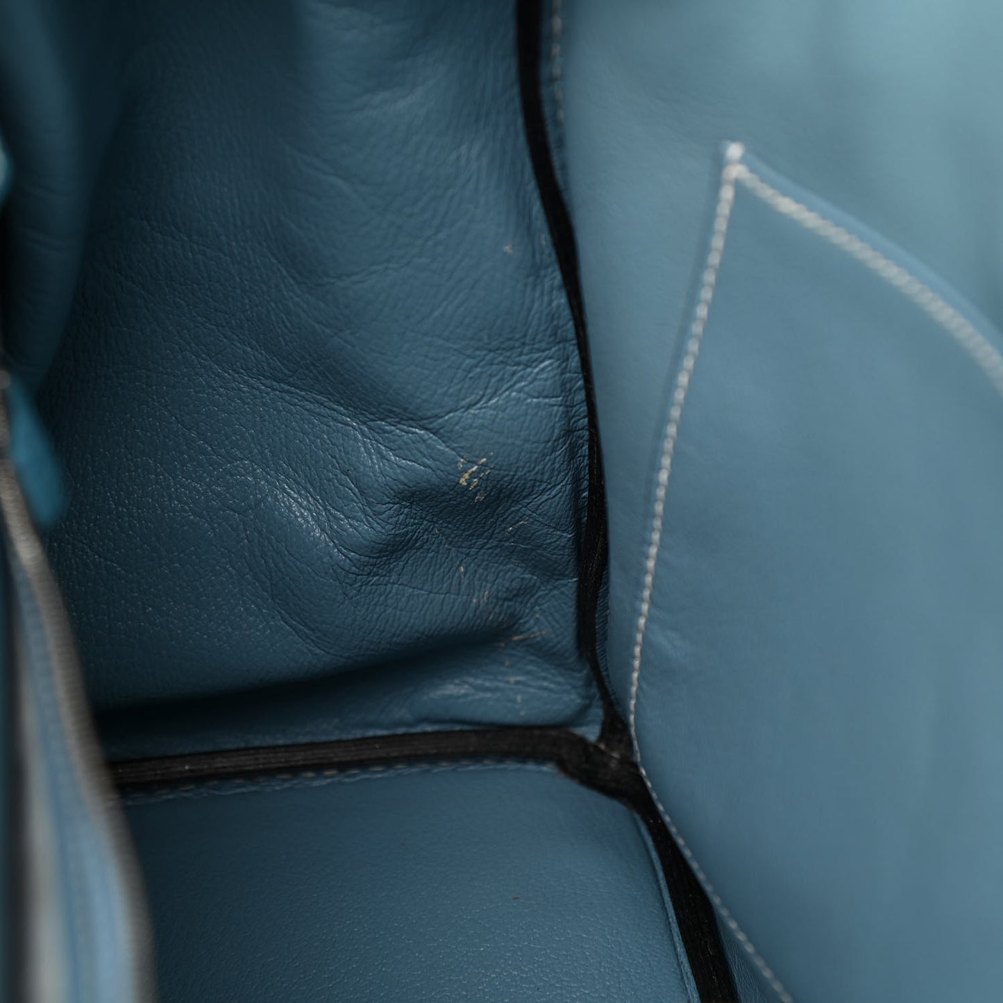 Togo Birkin 35 Blue Jean