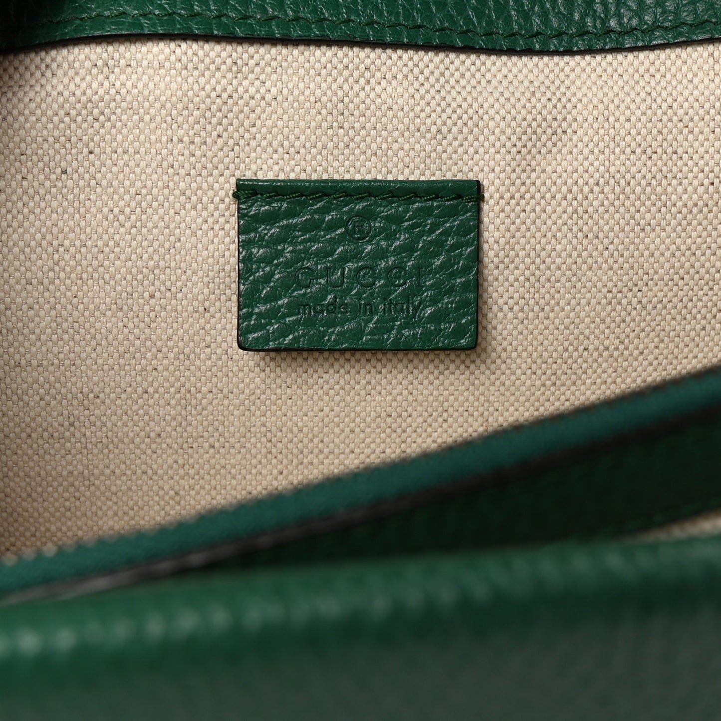 Dollar Calfskin Crystal Medium Dionysus Shoulder Bag Emerald