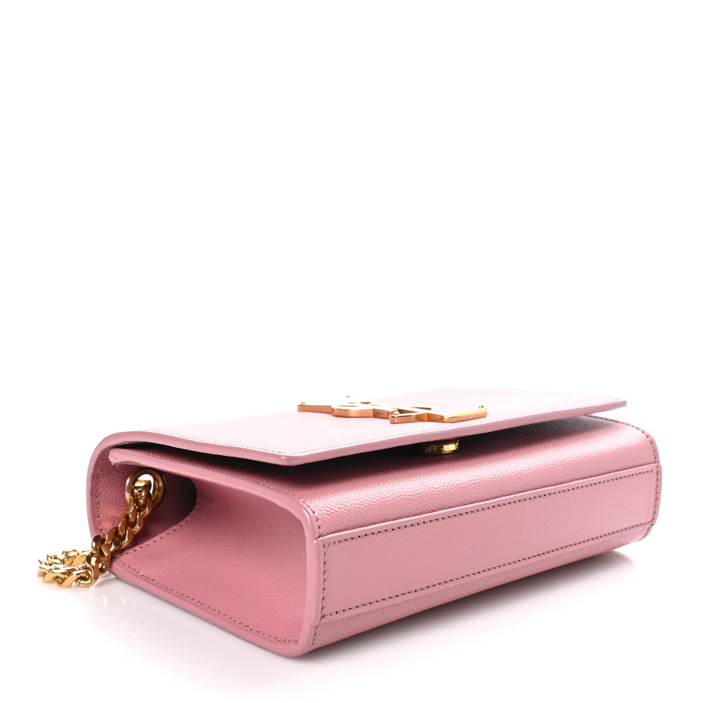 Grain De Poudre Small Classic Monogram Kate Satchel Old Rose