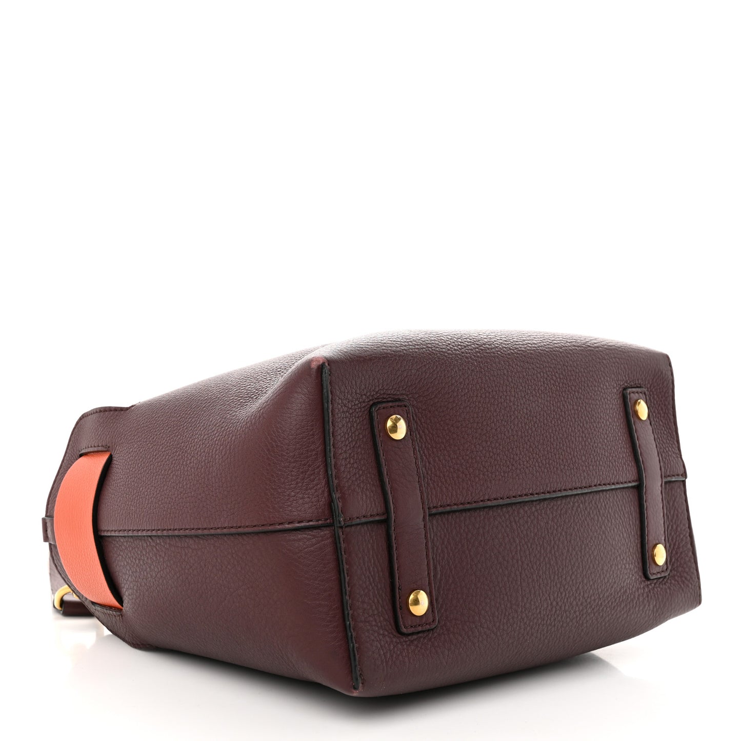Grainy Calfskin Baby Belt Bag Deep Claret