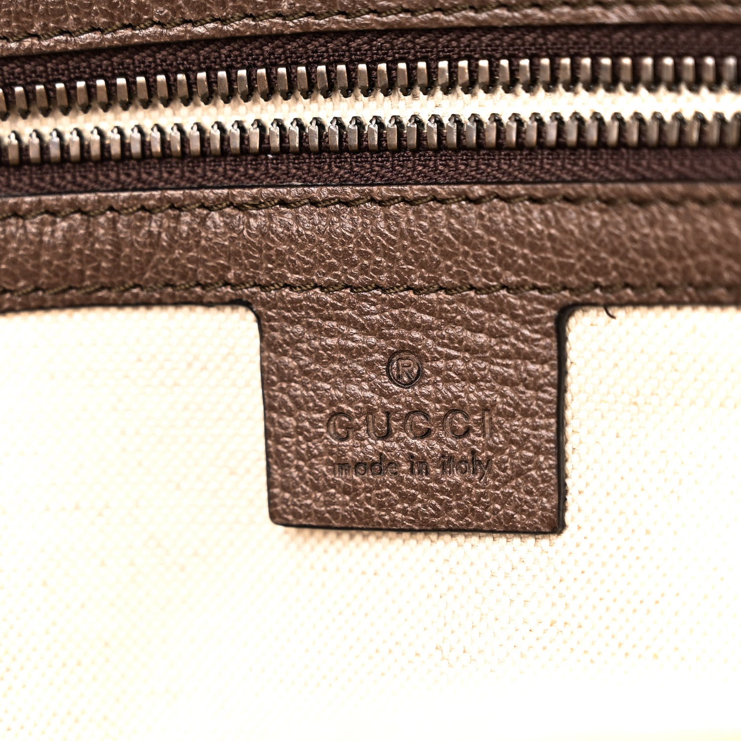 GG Supreme Monogram Calfskin Web Small Ophidia Day Backpack Beige Ebony New Acero