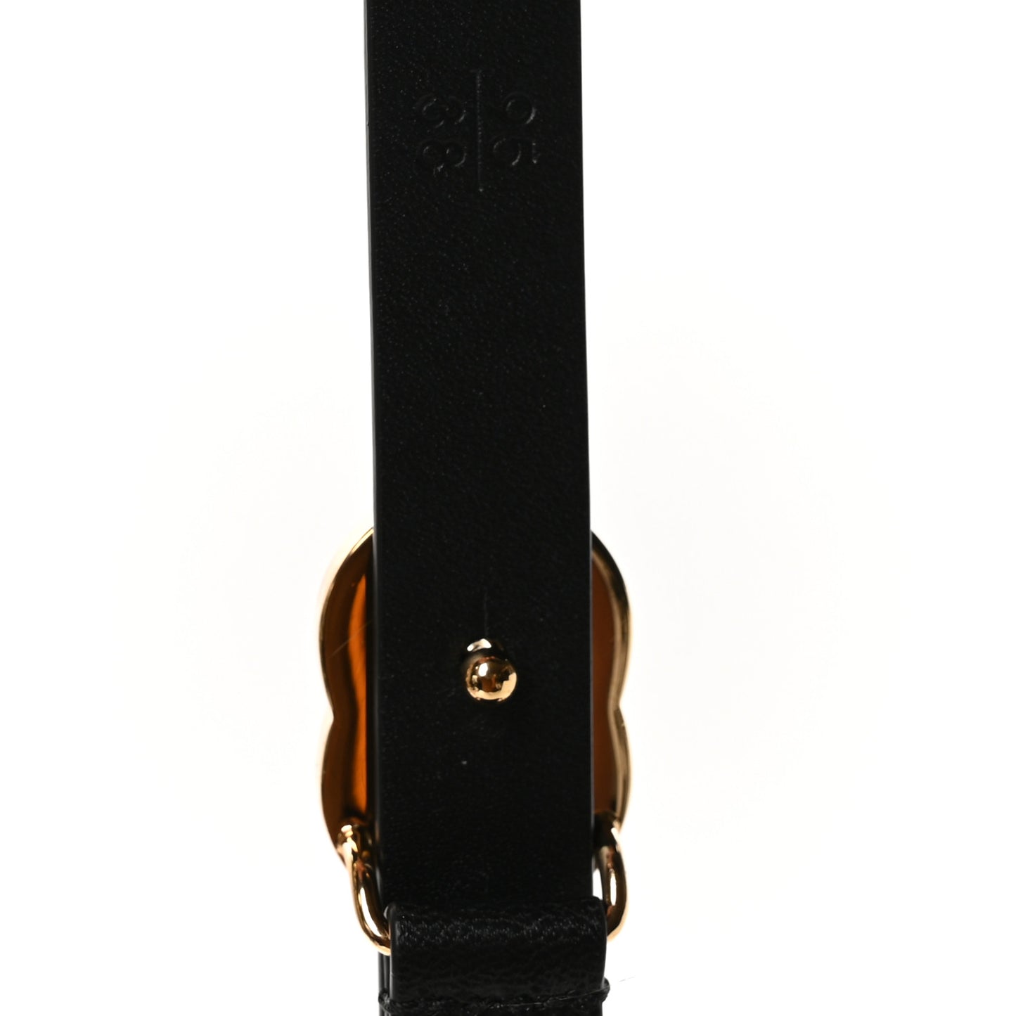 Lambskin CC Chain Belt 85 34 Black