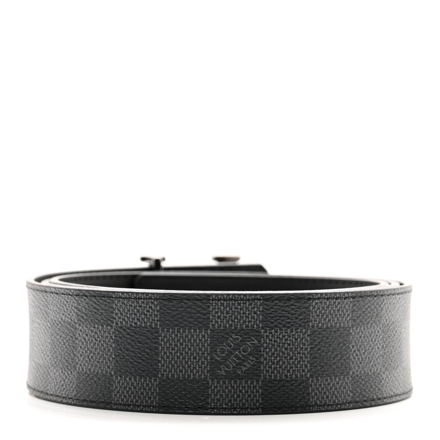 Damier Graphite 40mm LV Initiales Belt 110 44