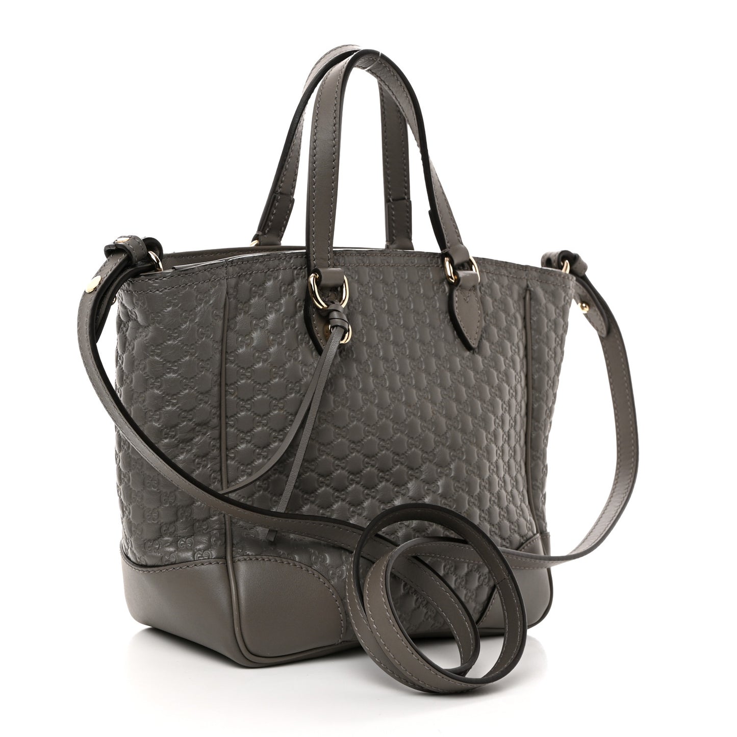 Microguccissima Small Bree Tote Graphite