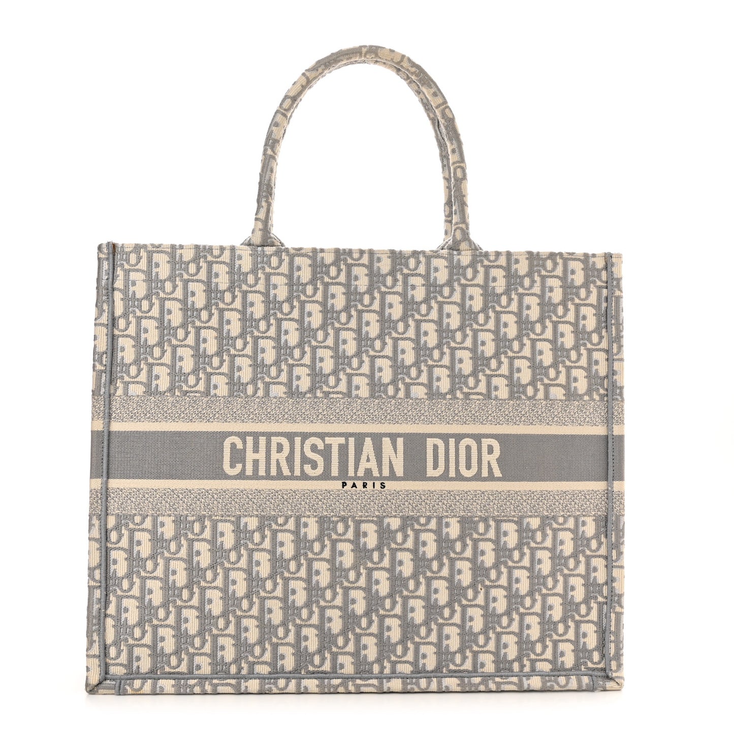 Oblique Large Book Tote Grey