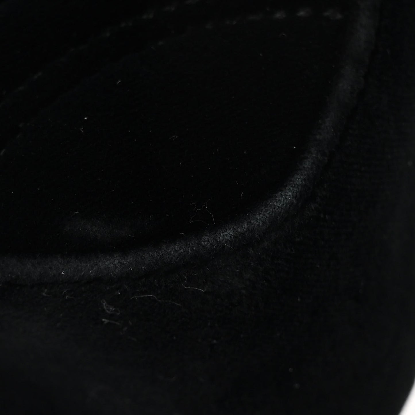 Velvet Matelasse Mini GG Marmont Shoulder Bag Black