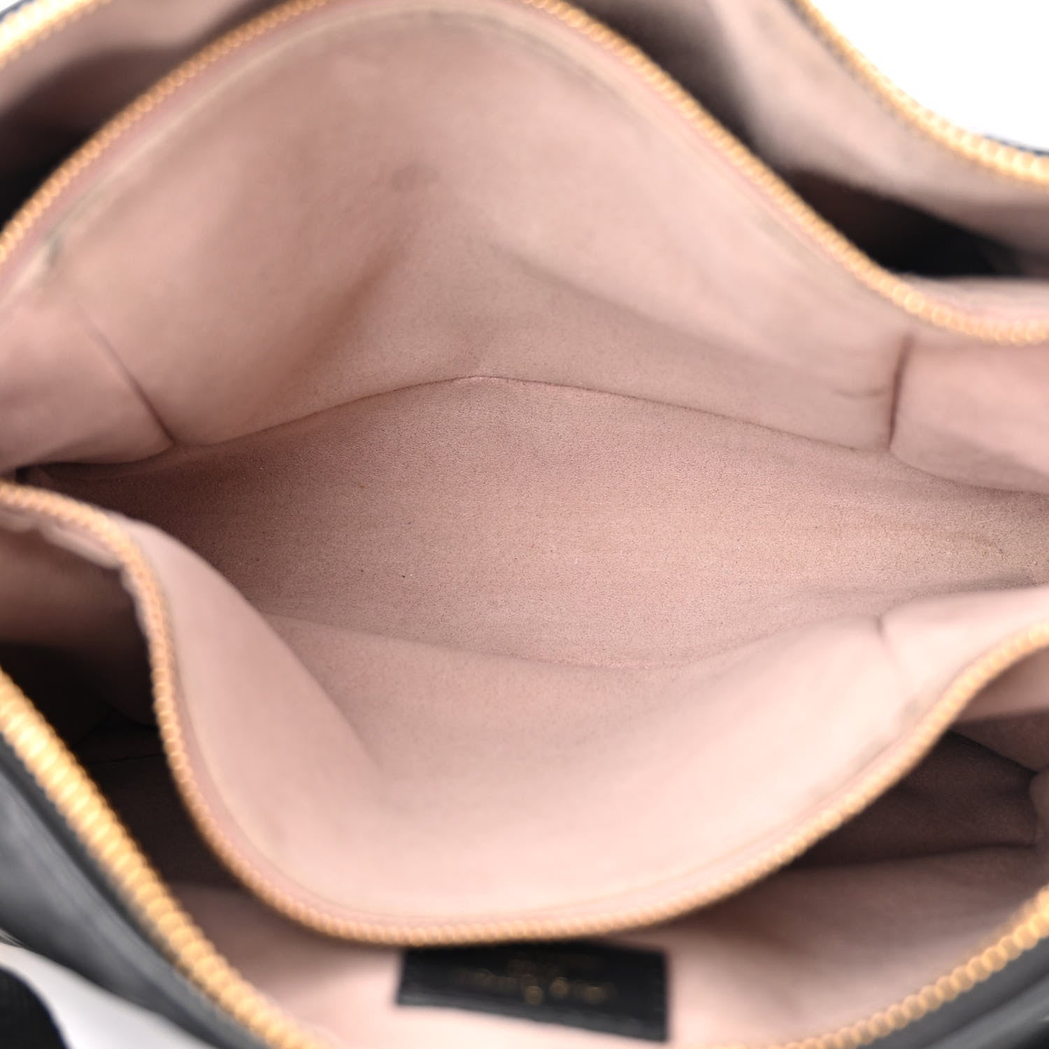 Louis Vuitton Lambskin Embossed Monogram Coussin PM Black 5 of 16