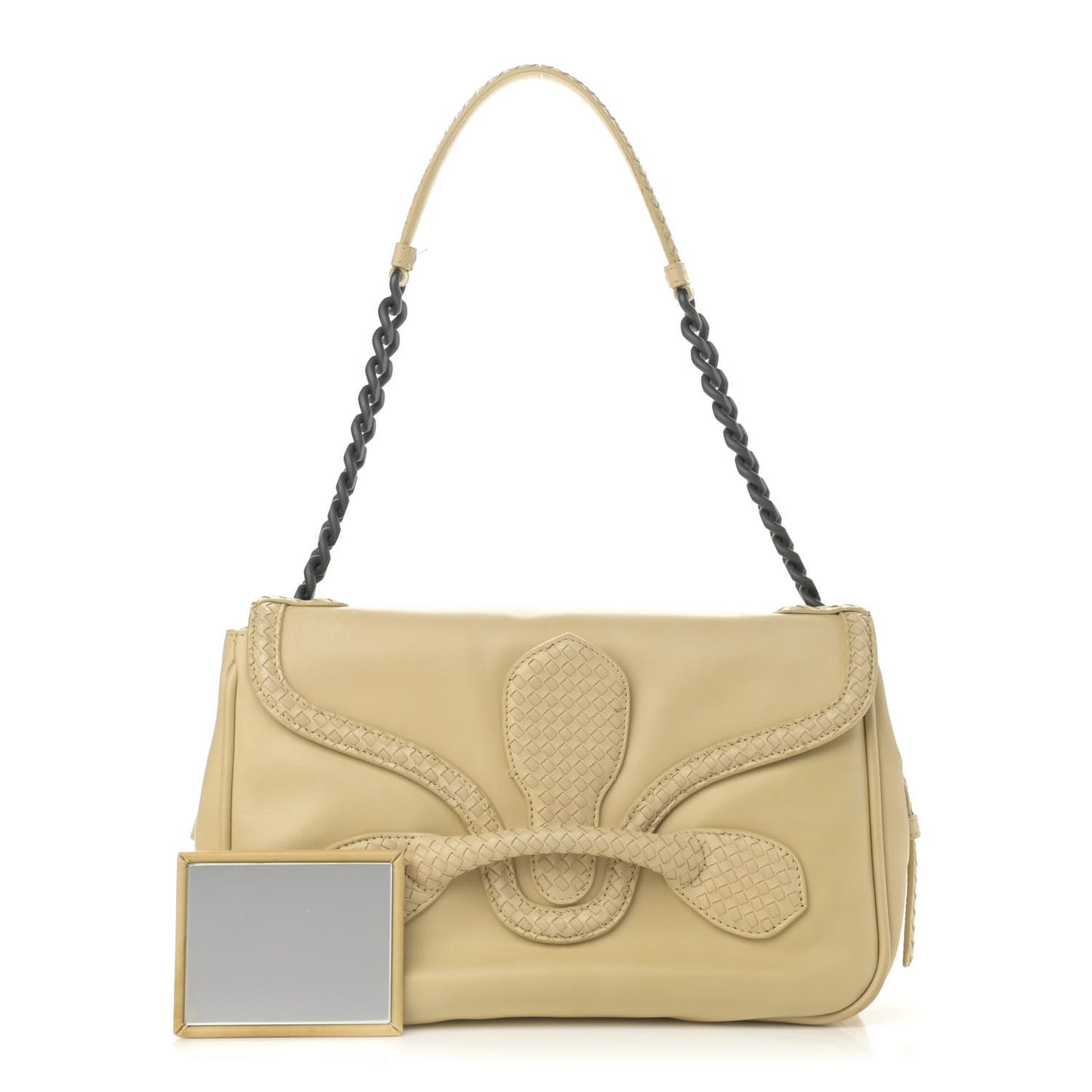 Intrecciato Rialto Shoulder Bag Banane