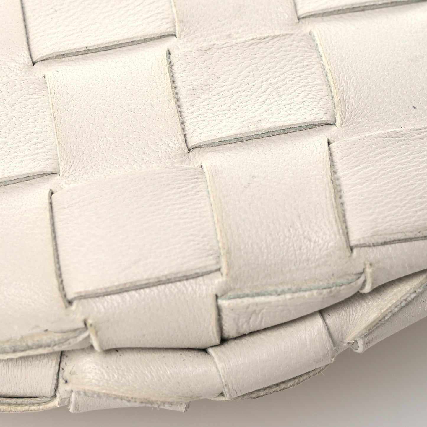Nappa Intrecciato Mini Sardine Bag Chalk