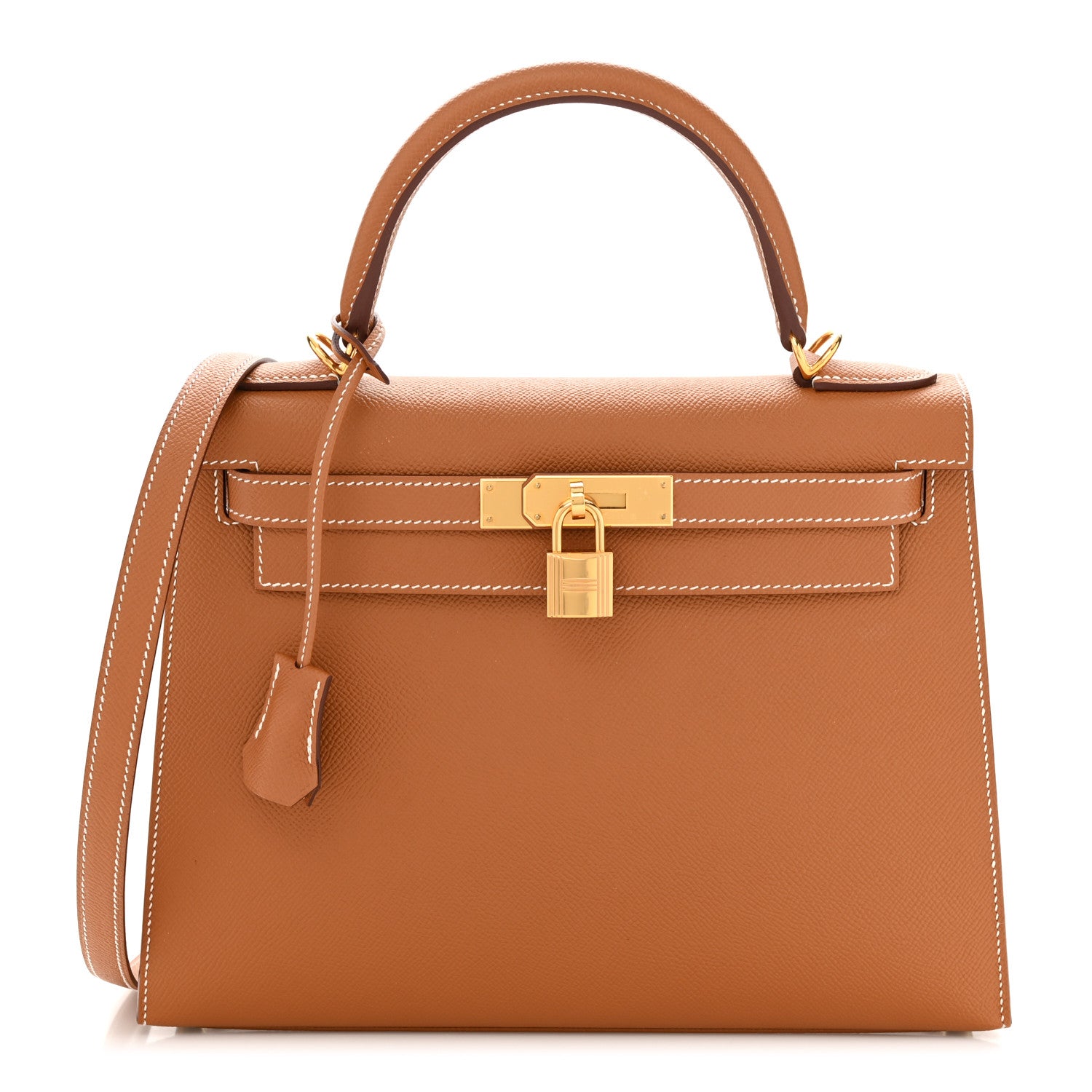 Hermes Epsom Kelly Sellier 28 Gold 1 of 12