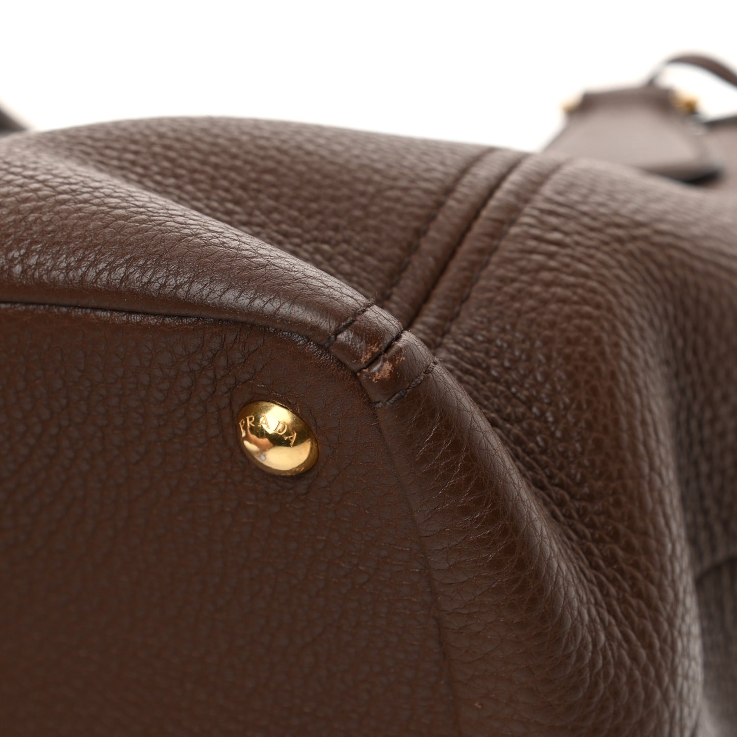 Vitello Daino Shoulder Bag Bruciato