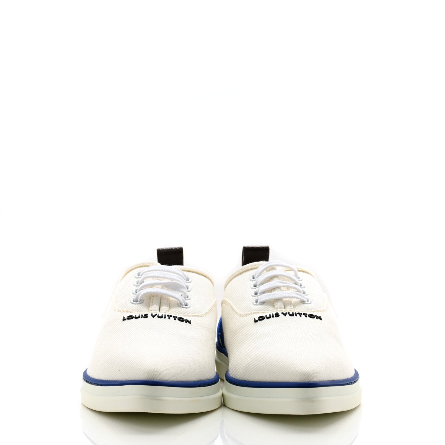 Louis Vuitton Canvas Monogram Matchpoint Sneakers 37 White 2 of 11