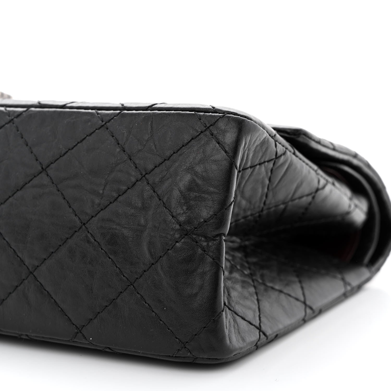 Chanel Aged Calfskin Quilted 2.55 Reissue 226 Flap Black 10 of 12