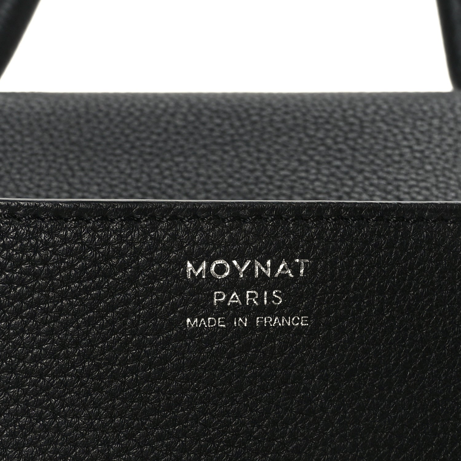 Moynat Taurillon Blush Calfskin Gabby MM Black 8 of 11