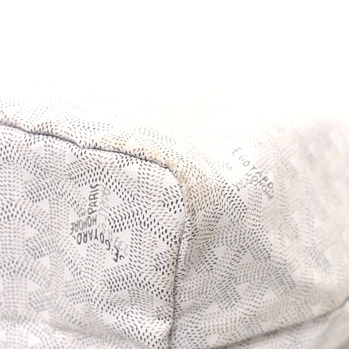 Goyardine Saint Louis PM White