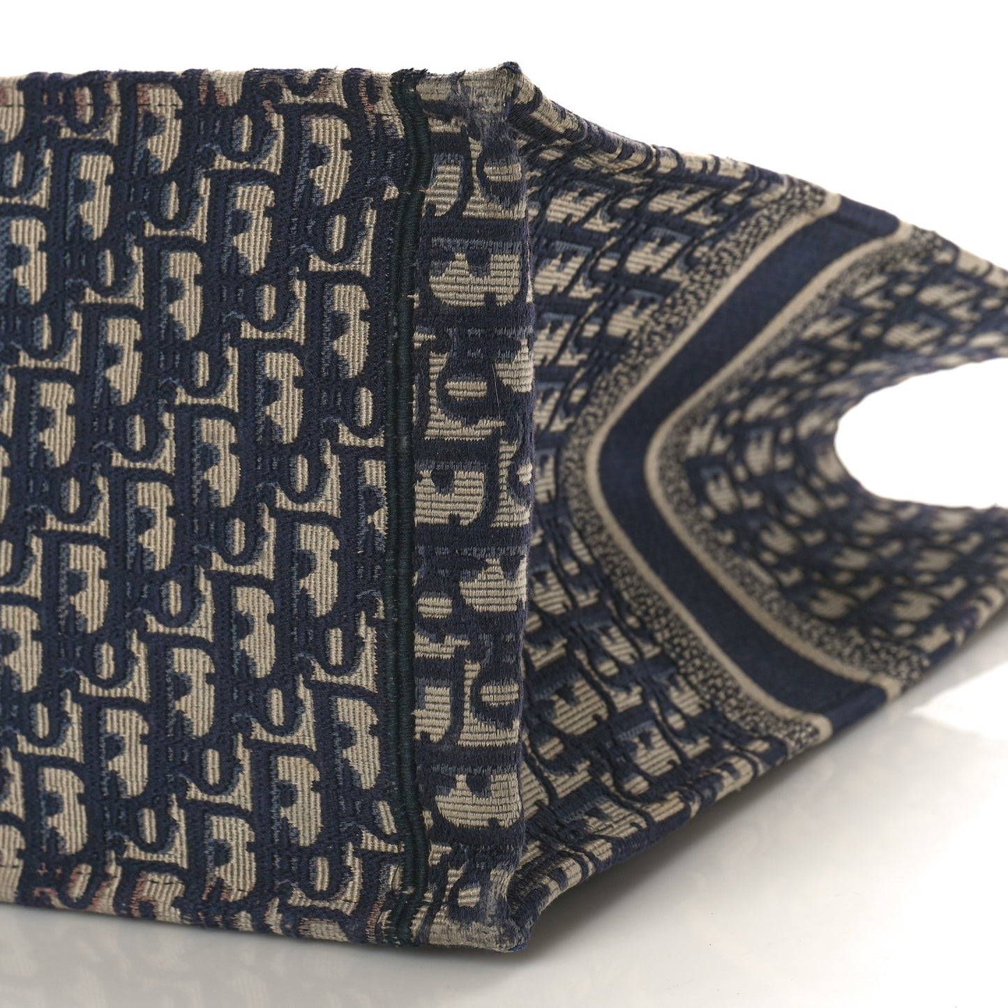 Oblique Large Book Tote Blue Multicolor