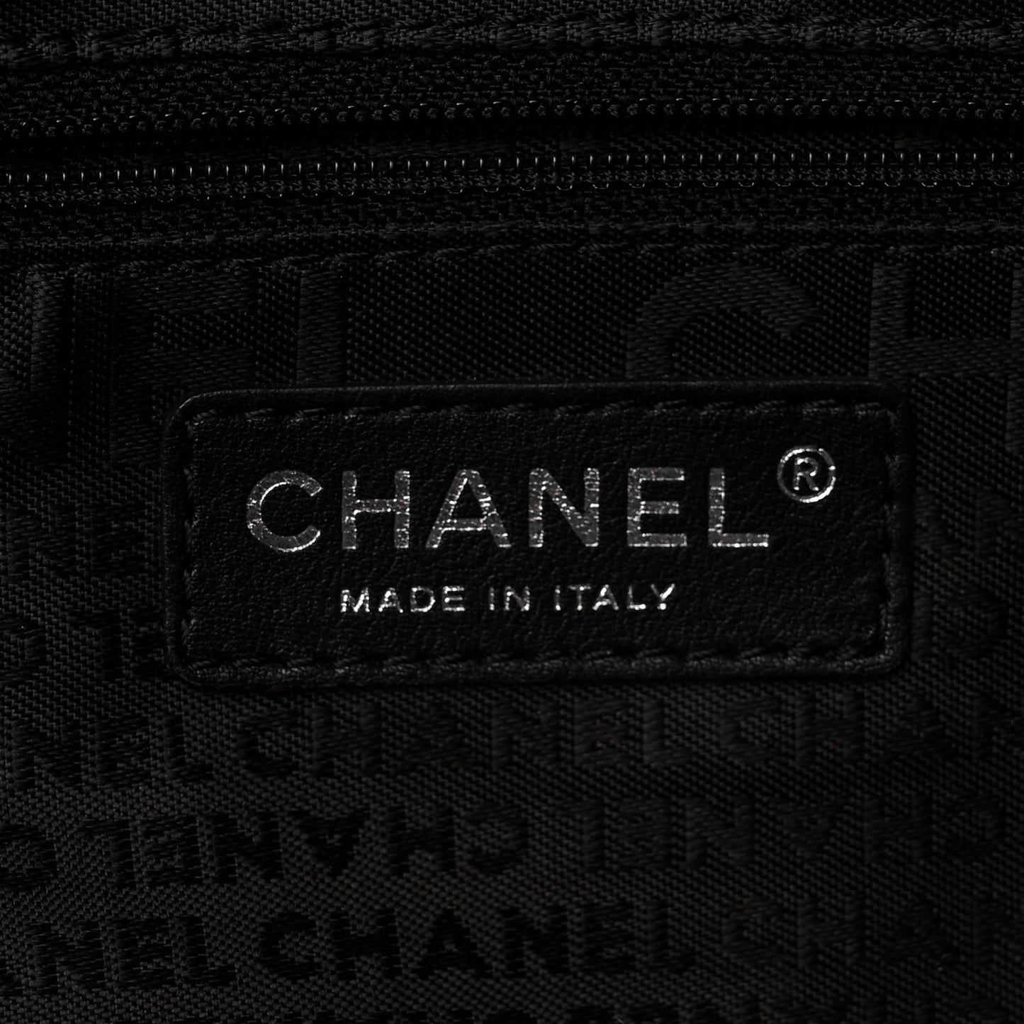 Aged Calfskin Vintage Ligne XL Lady Braid Tote Black