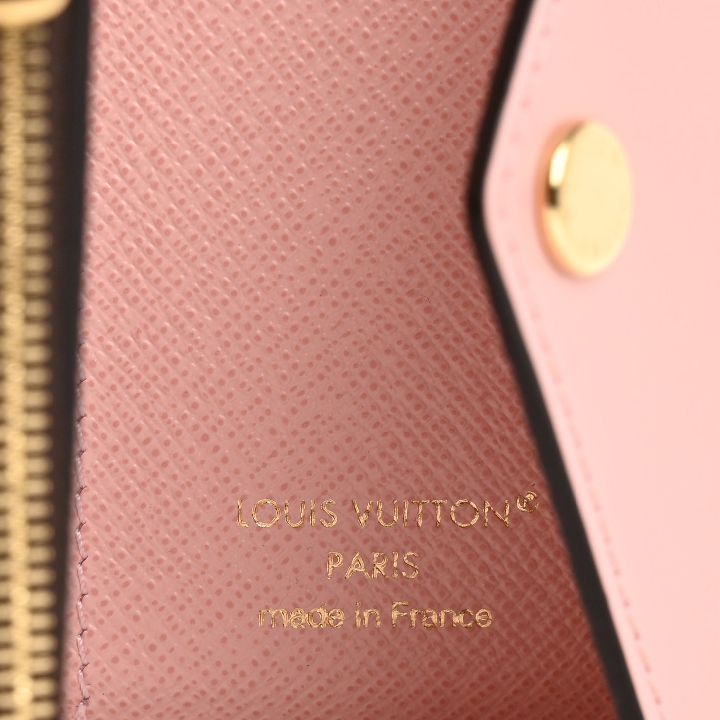 Monogram Zoe Wallet Rose Ballerine