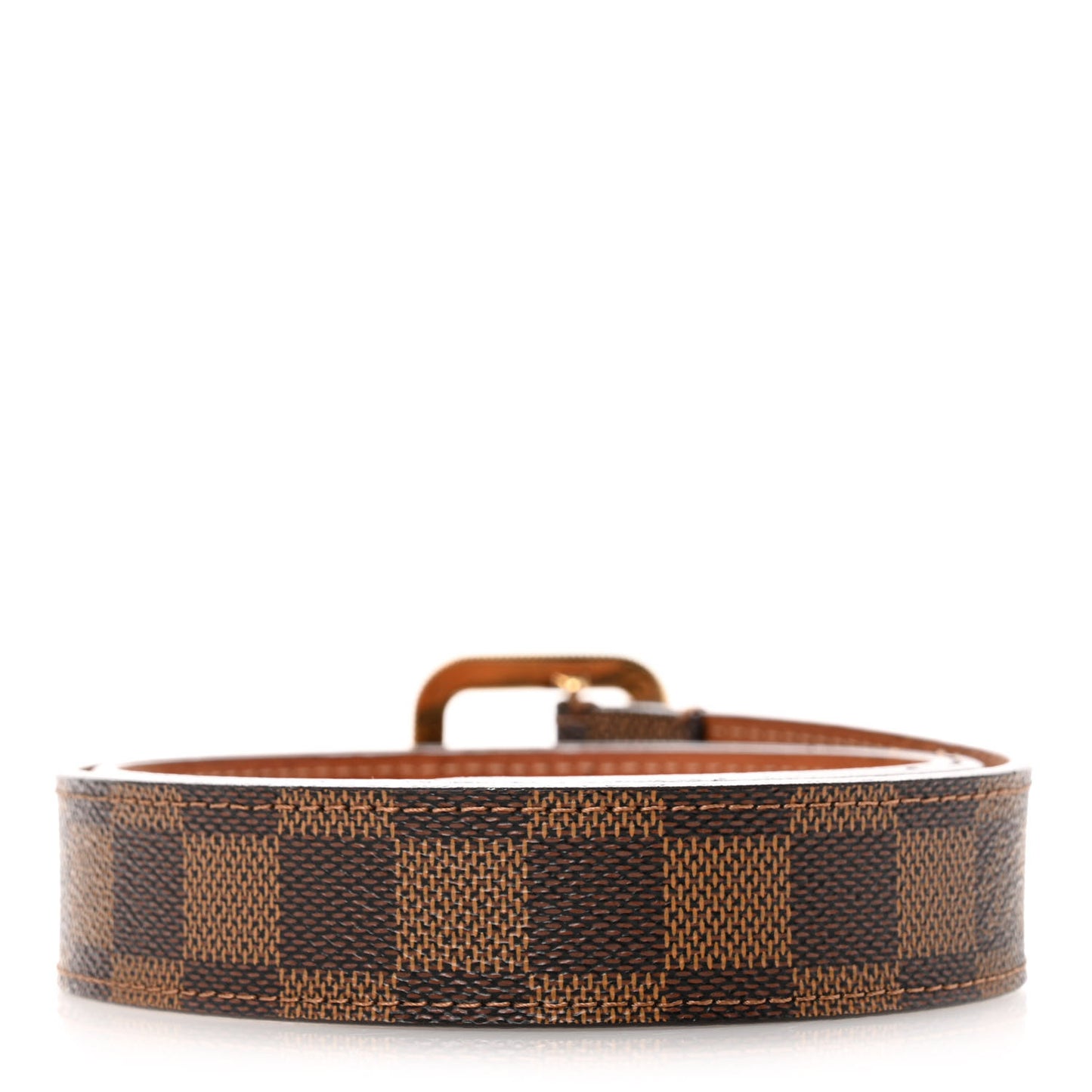 Damier Ebene Tresor Belt 90 36