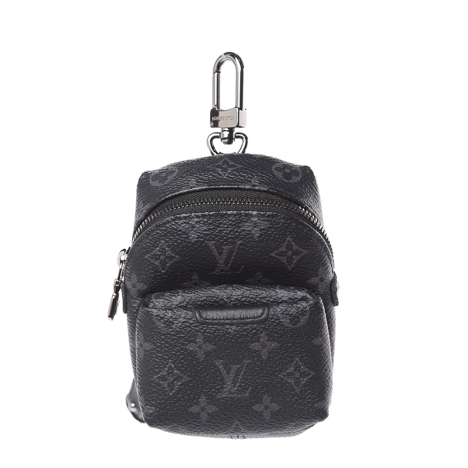 Louis Vuitton Monogram Eclipse Backpack Bag Charm 411713