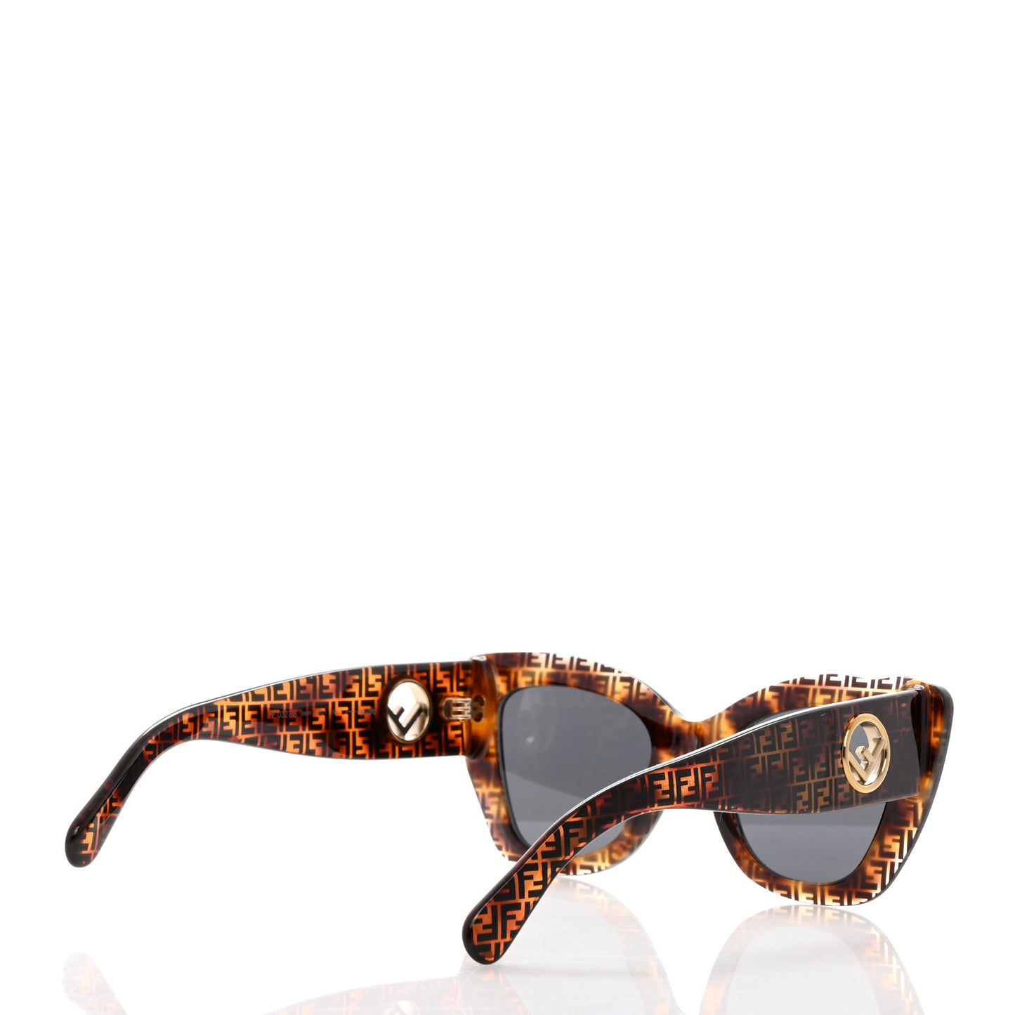Acetate F is Fendi FF 51mm Cat Eye Sunglasses 0327/S Tortoise Camouflage