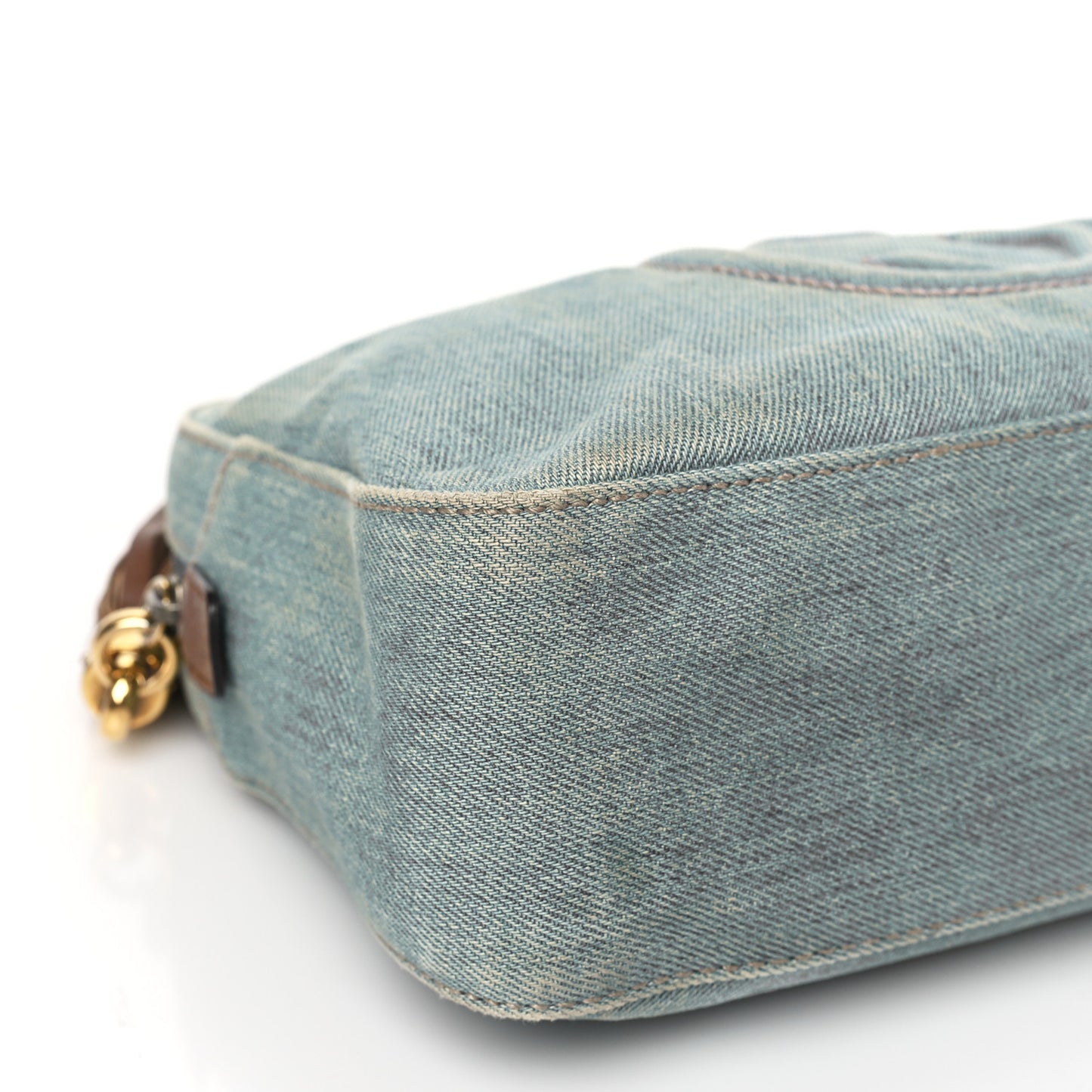 Denim Small Soho Bowler Blue