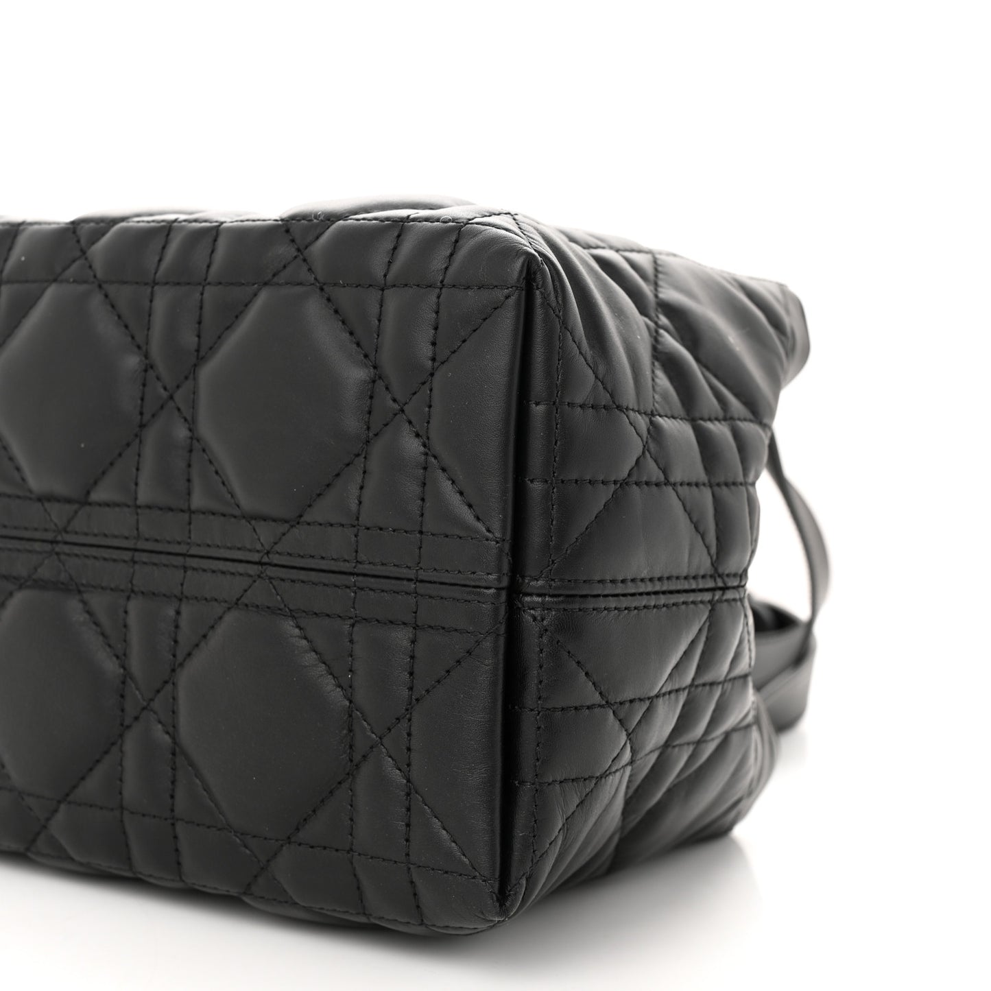 Calfskin Macrocannage Small Toujours Black