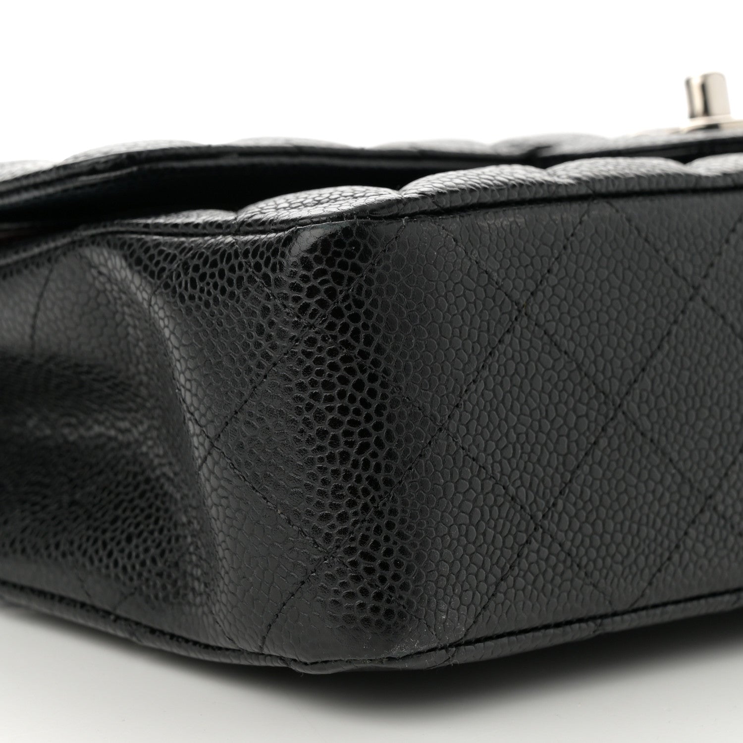 Chanel Caviar Quilted Medium Double Flap Black 9 of 12