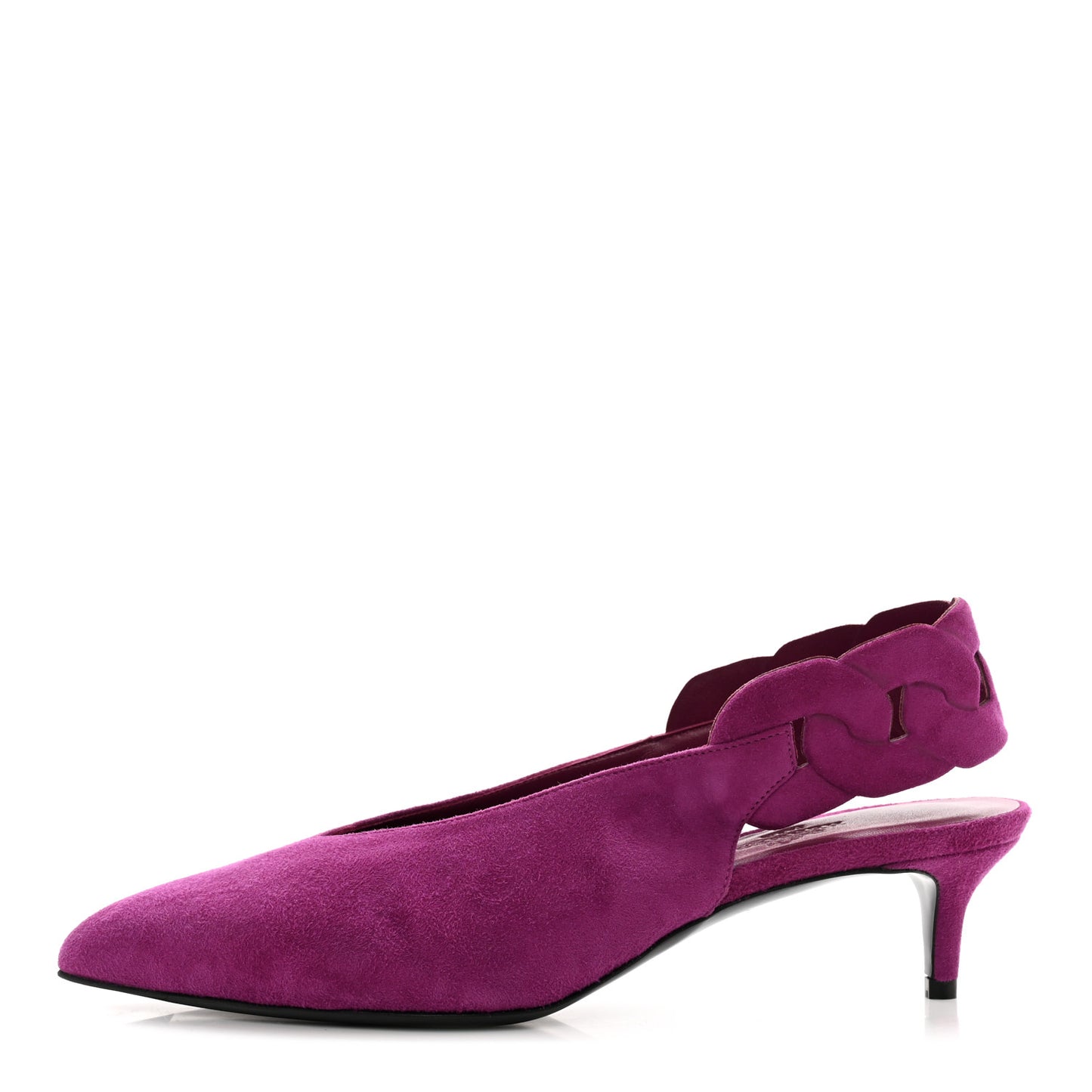 Suede Goatskin Gabriela 40 Pumps 36 Violet Heliotrope