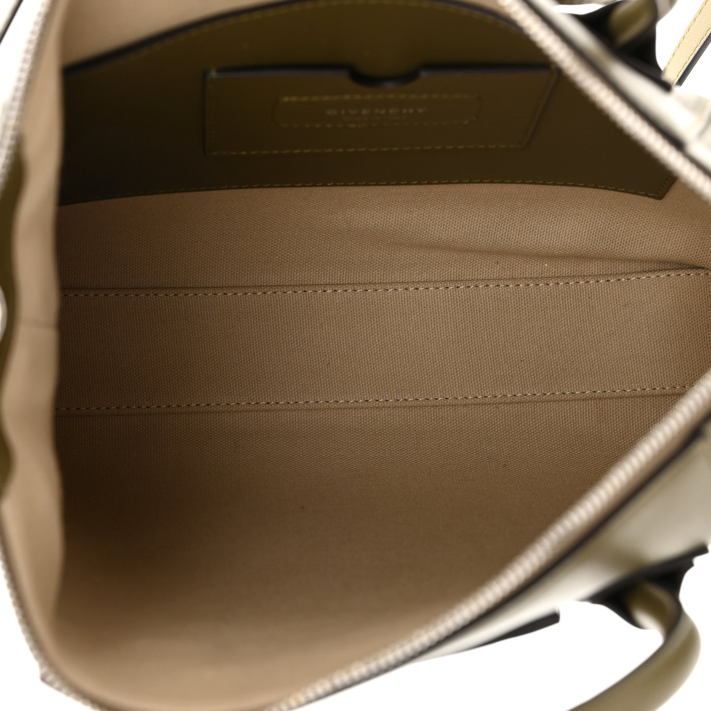Smooth Calfskin Small Soft Antigona Dark Khaki