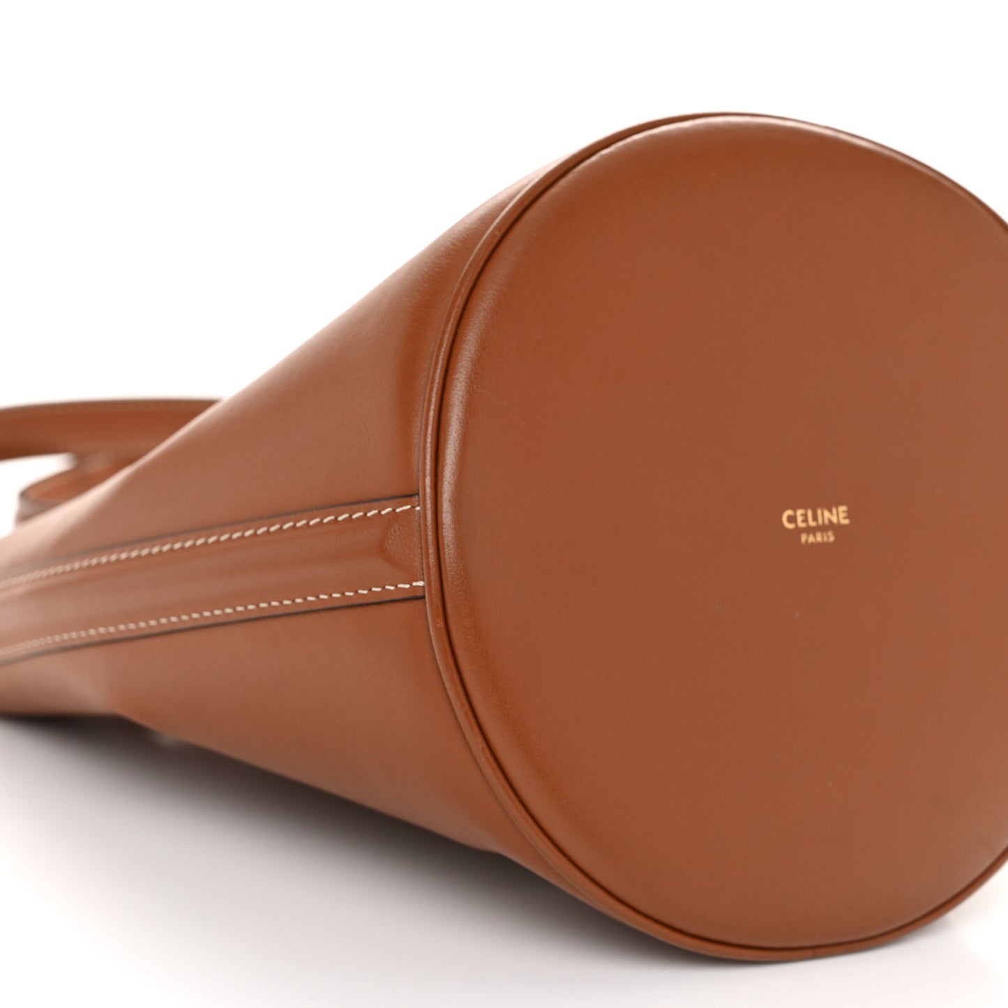 Smooth Calfskin Teen Bucket 16 Tan