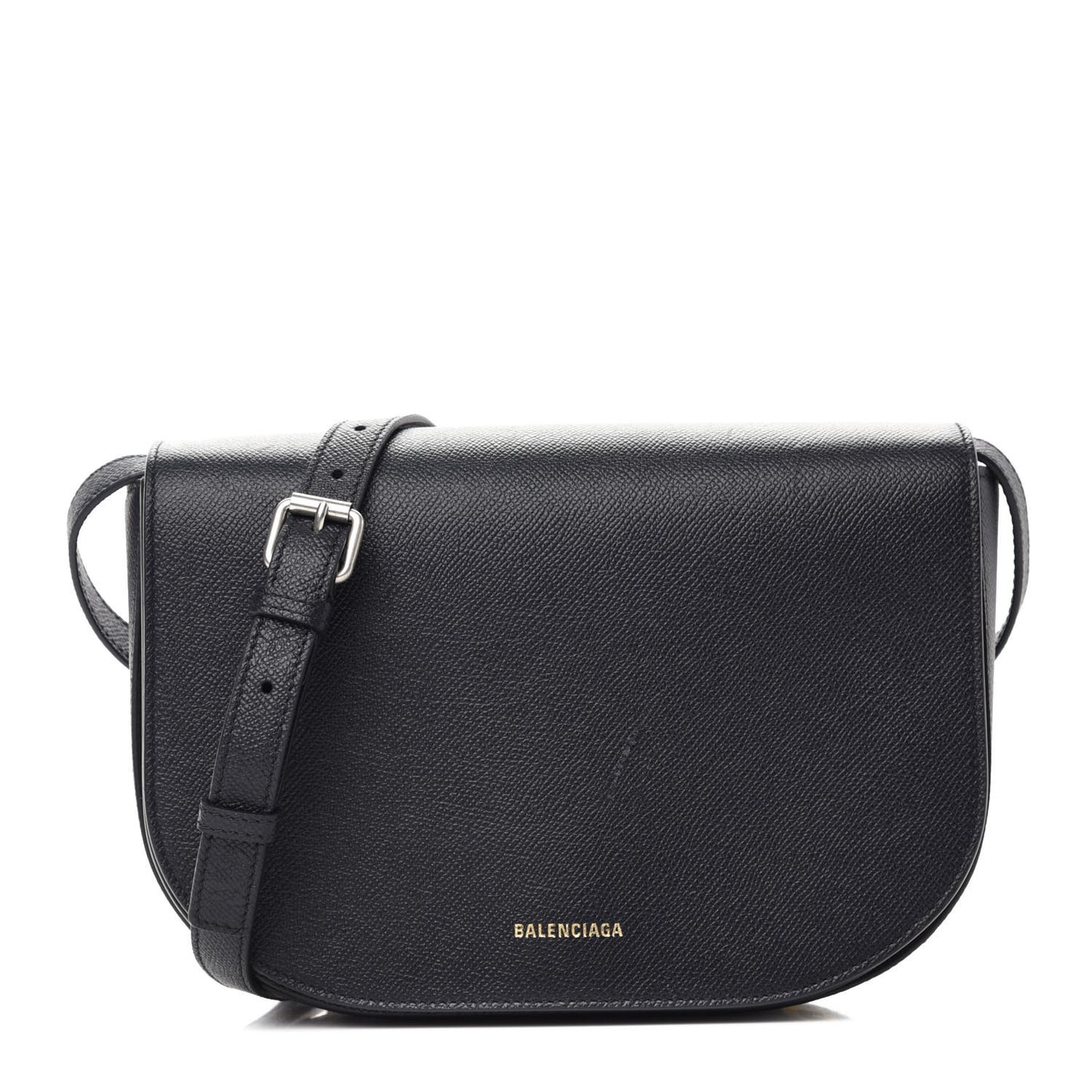 Signature Grained Calfskin Logo S Ville Day Bag Bleu Tempete Jaune