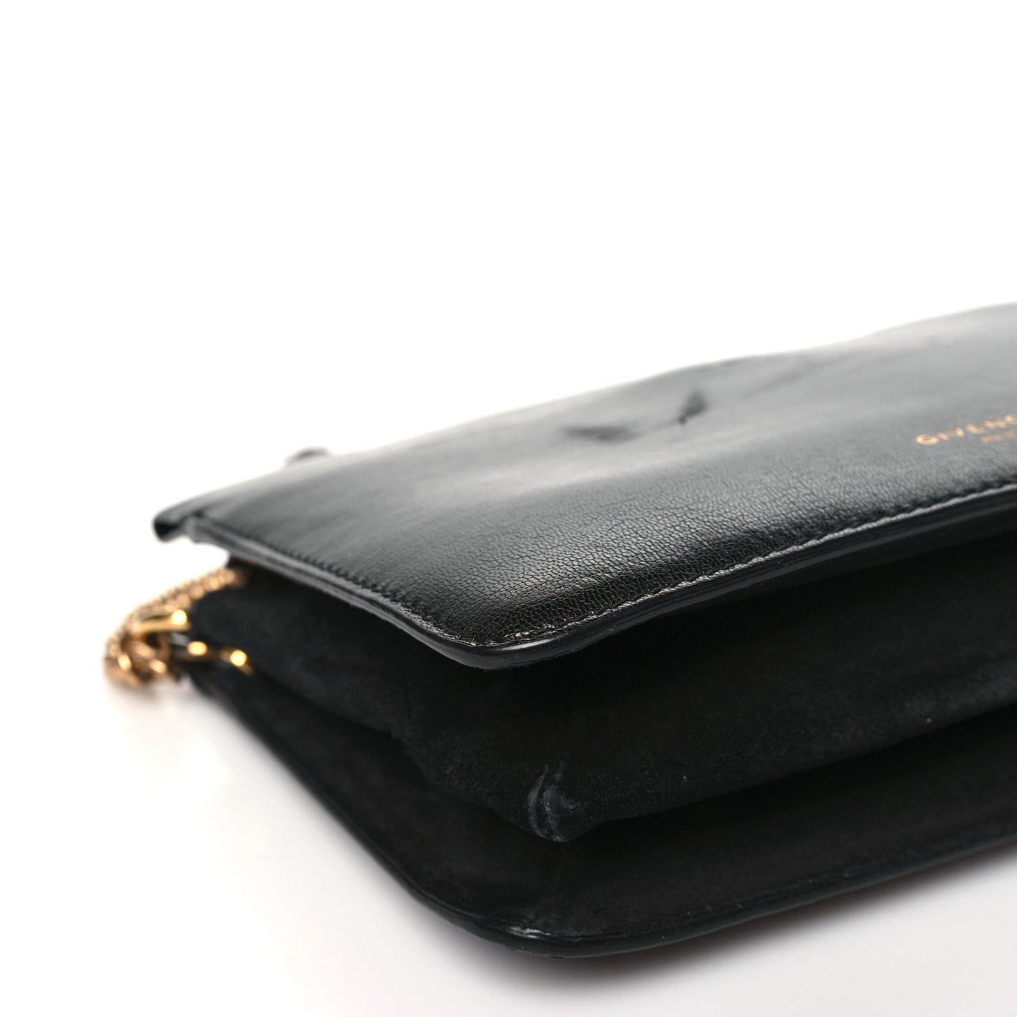 Sugar Goatskin Cross 3 Crossbody Bag Black