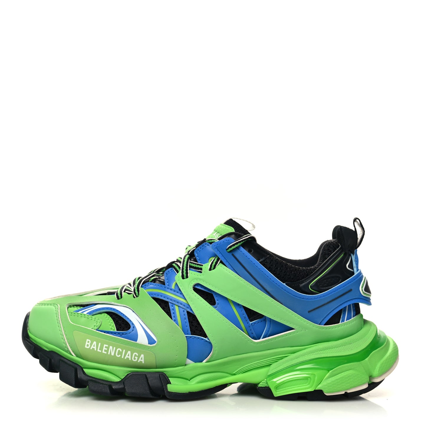 Mesh Nylon Mens Track Sneakers 41 Blue Green