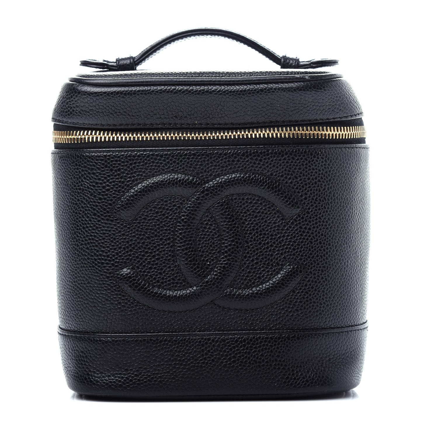 Caviar Cosmetic Vanity Bag Black