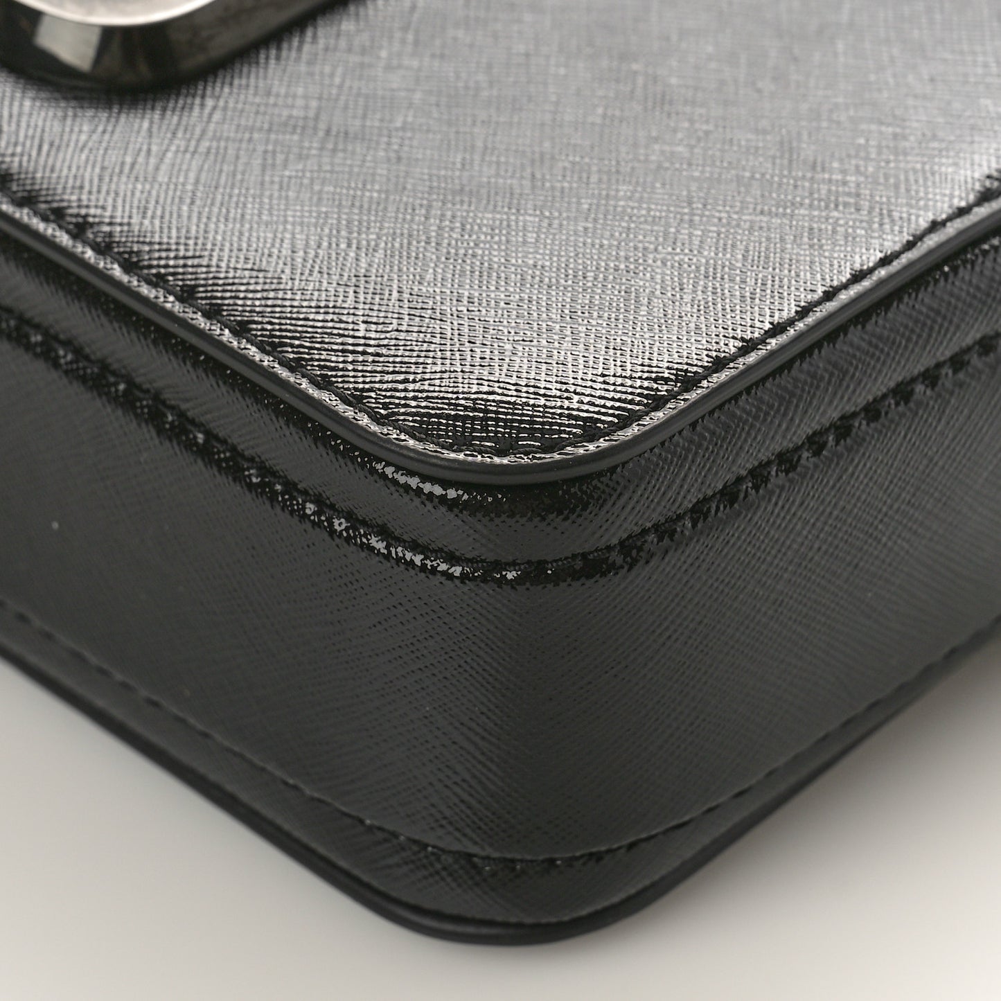 Saffiano Snapshot Camera Bag Black
