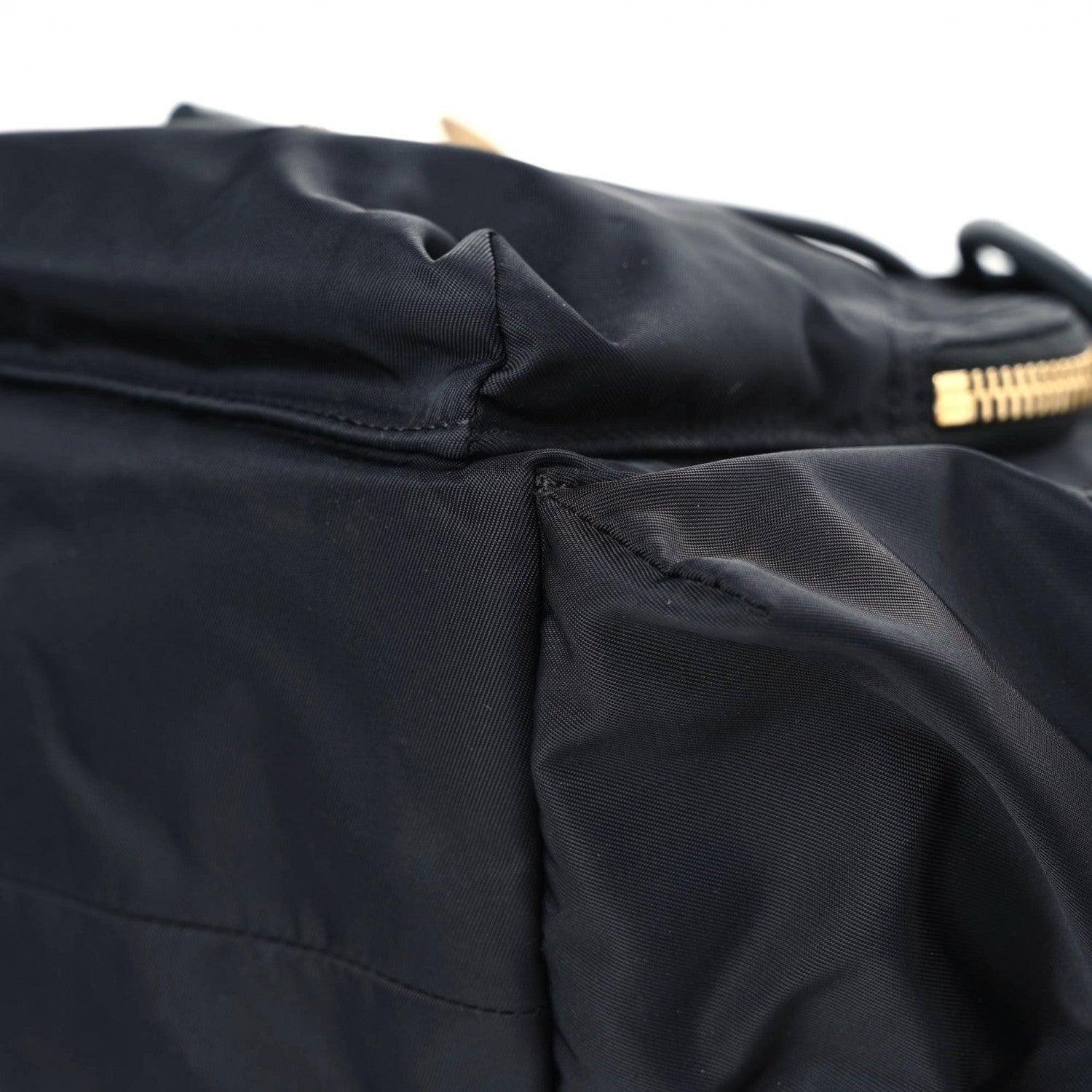 Burberry Nylon Medium Rucksack Runway Backpack Black Gold 12 of 22