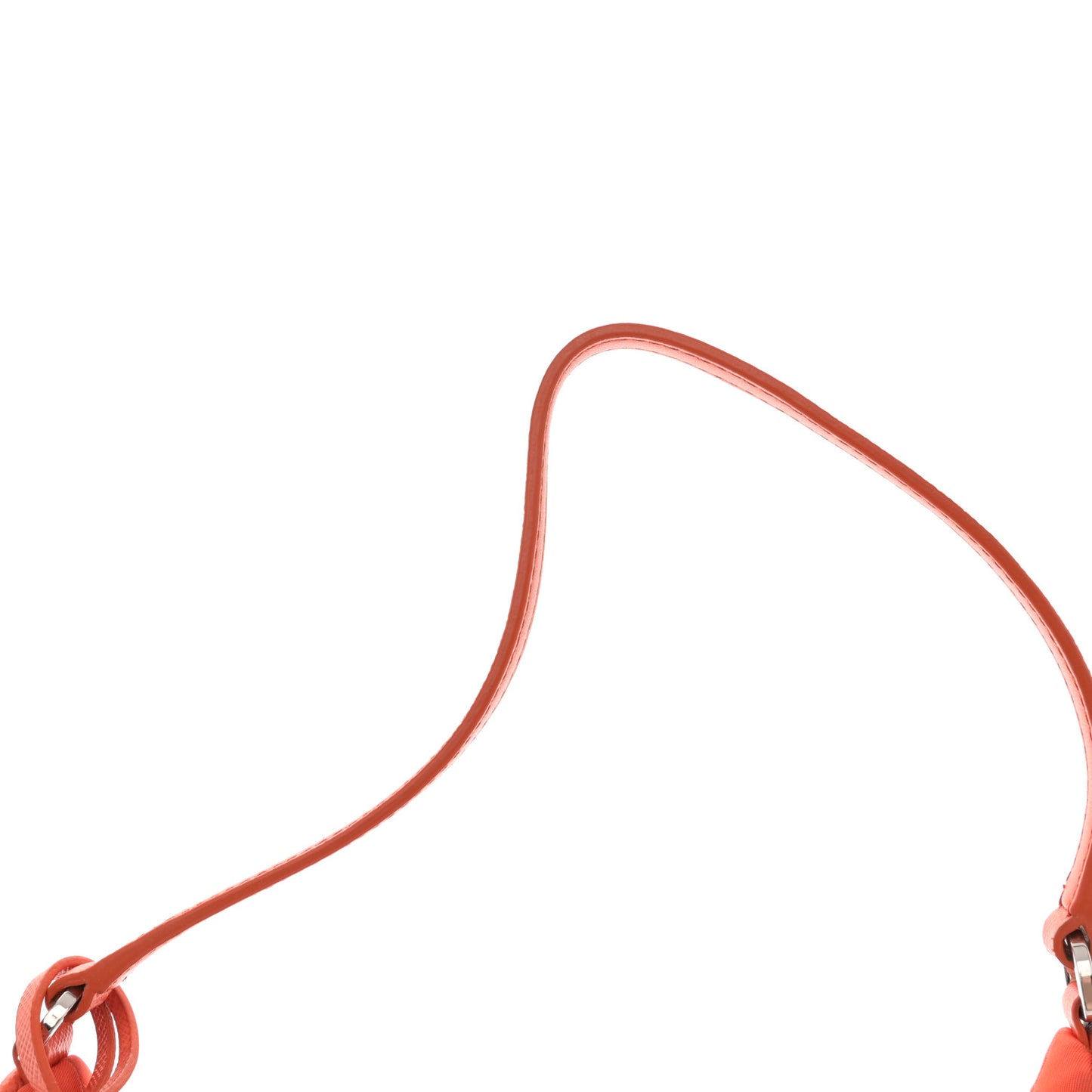 Re-Nylon Saffiano Mini Re-Edition 2005 Bag Arancio