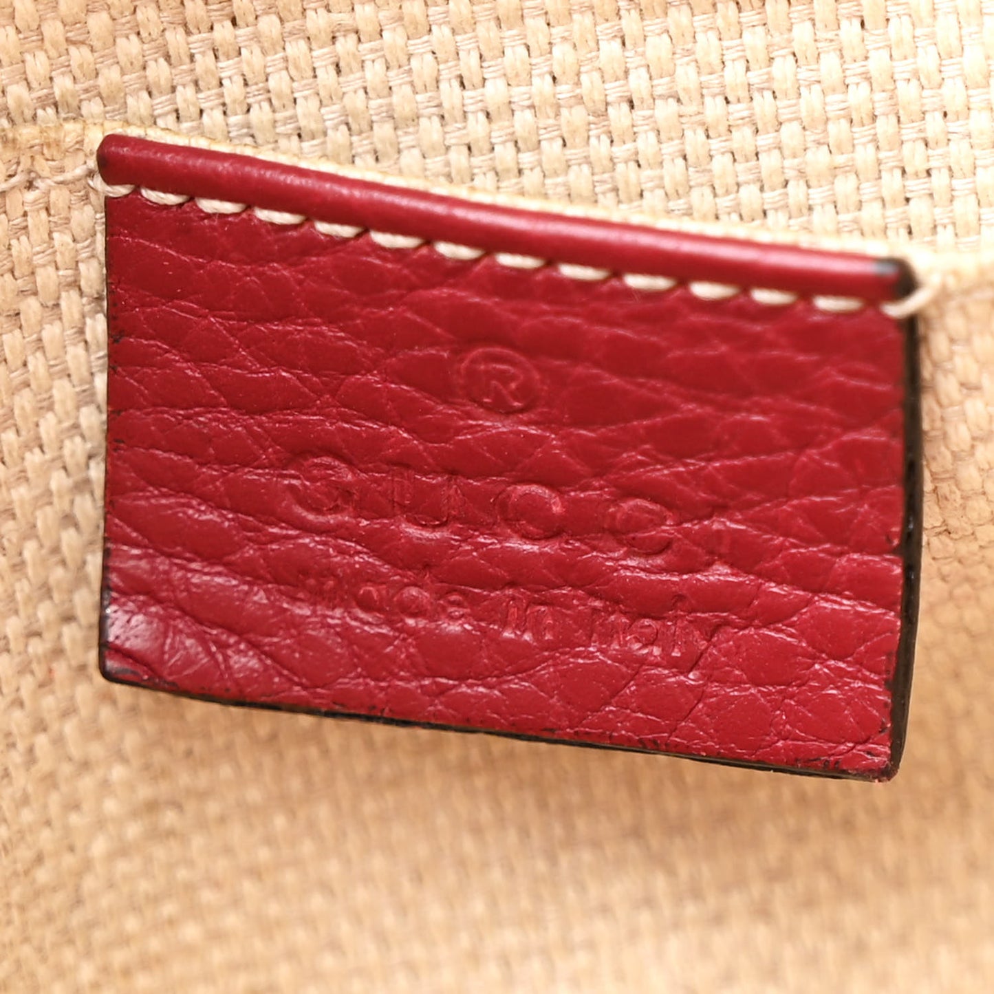 Pebbled Calfskin Studded Small Soho Disco Bag Soft Burgundy