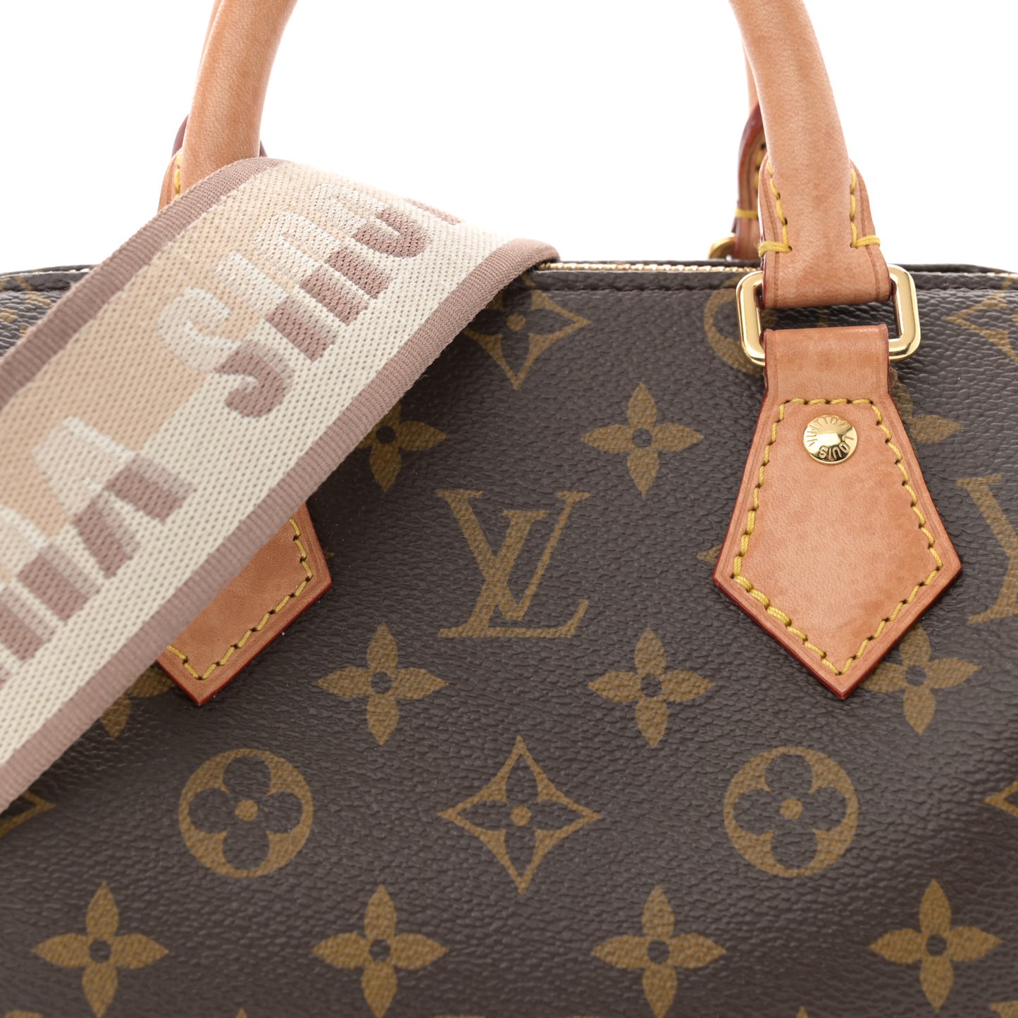 Monogram Speedy Bandouliere 20 Beige