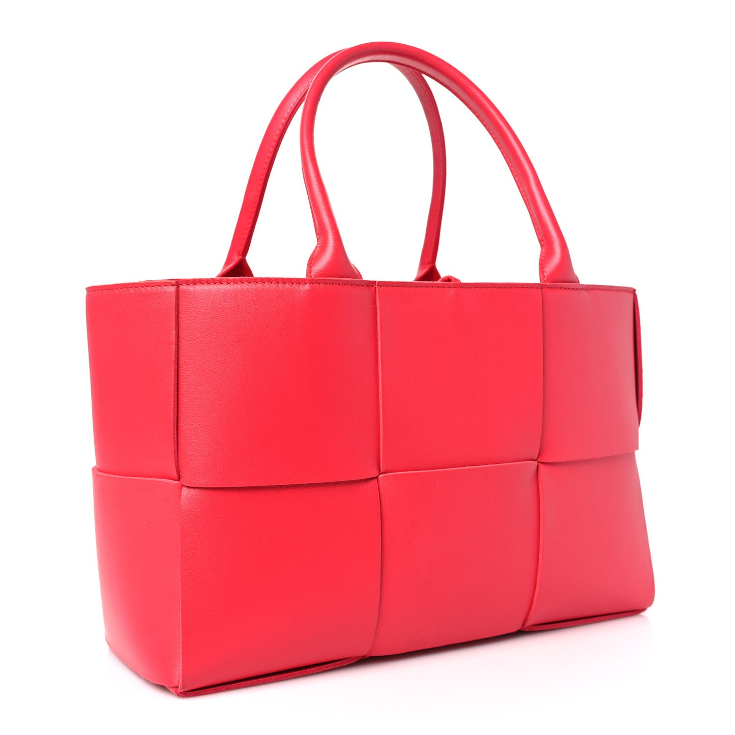 Nappa Maxi Intrecciato Small Arco Tote Firework