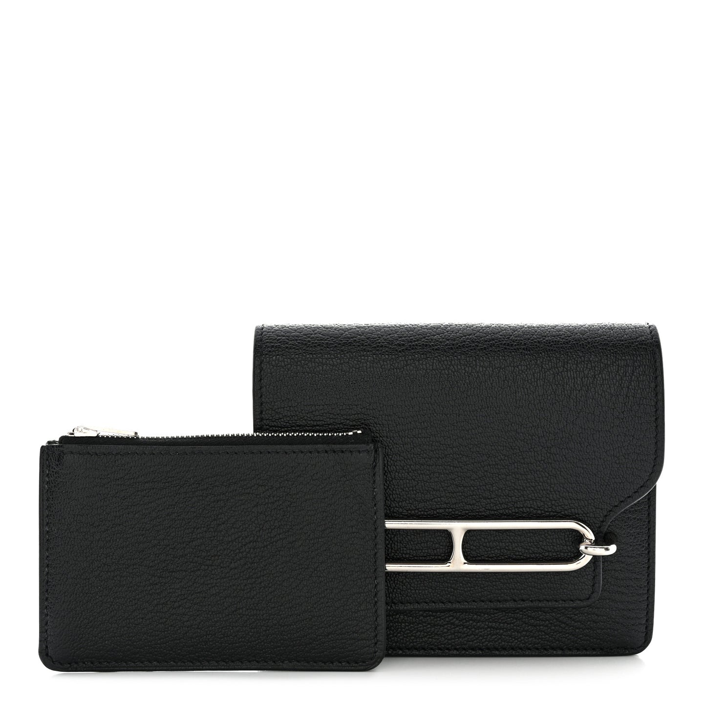 Chevre Mysore Roulis Slim Wallet Black